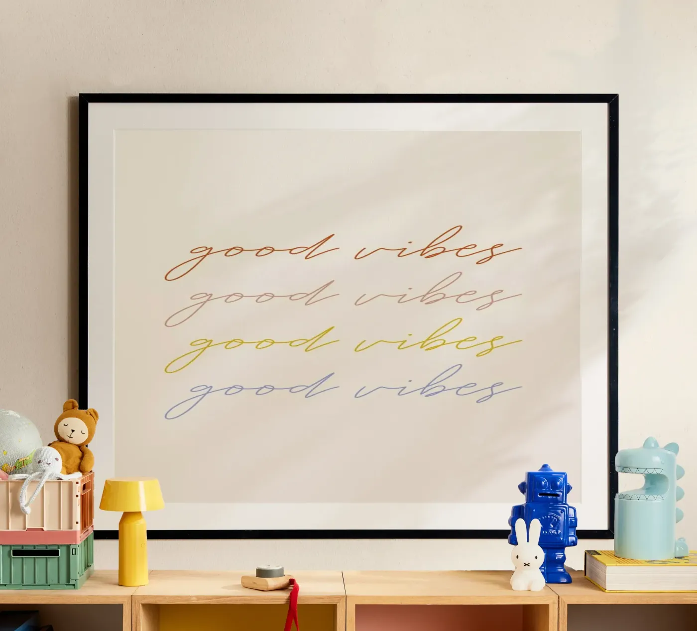 Good Vibes poster da daylight design studio