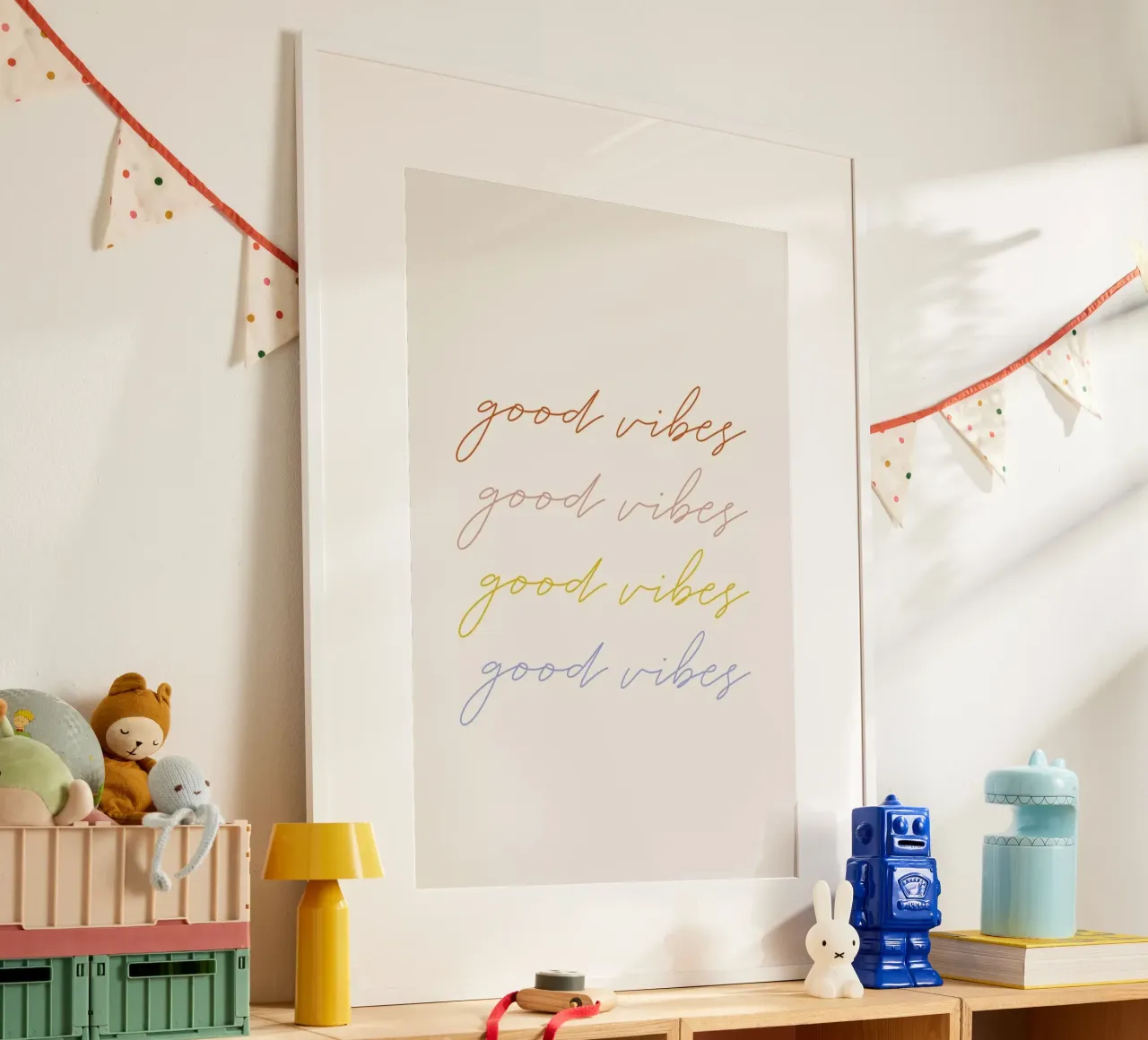 Good Vibes poster da daylight design studio
