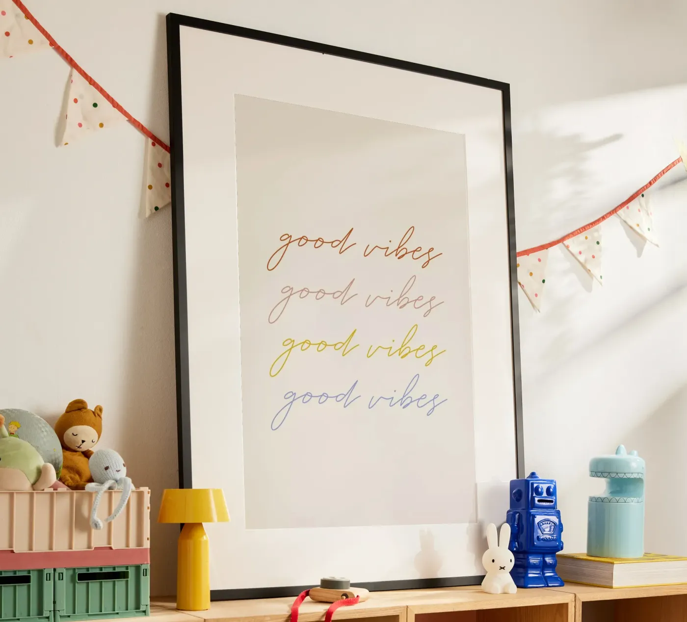 Good Vibes poster da daylight design studio