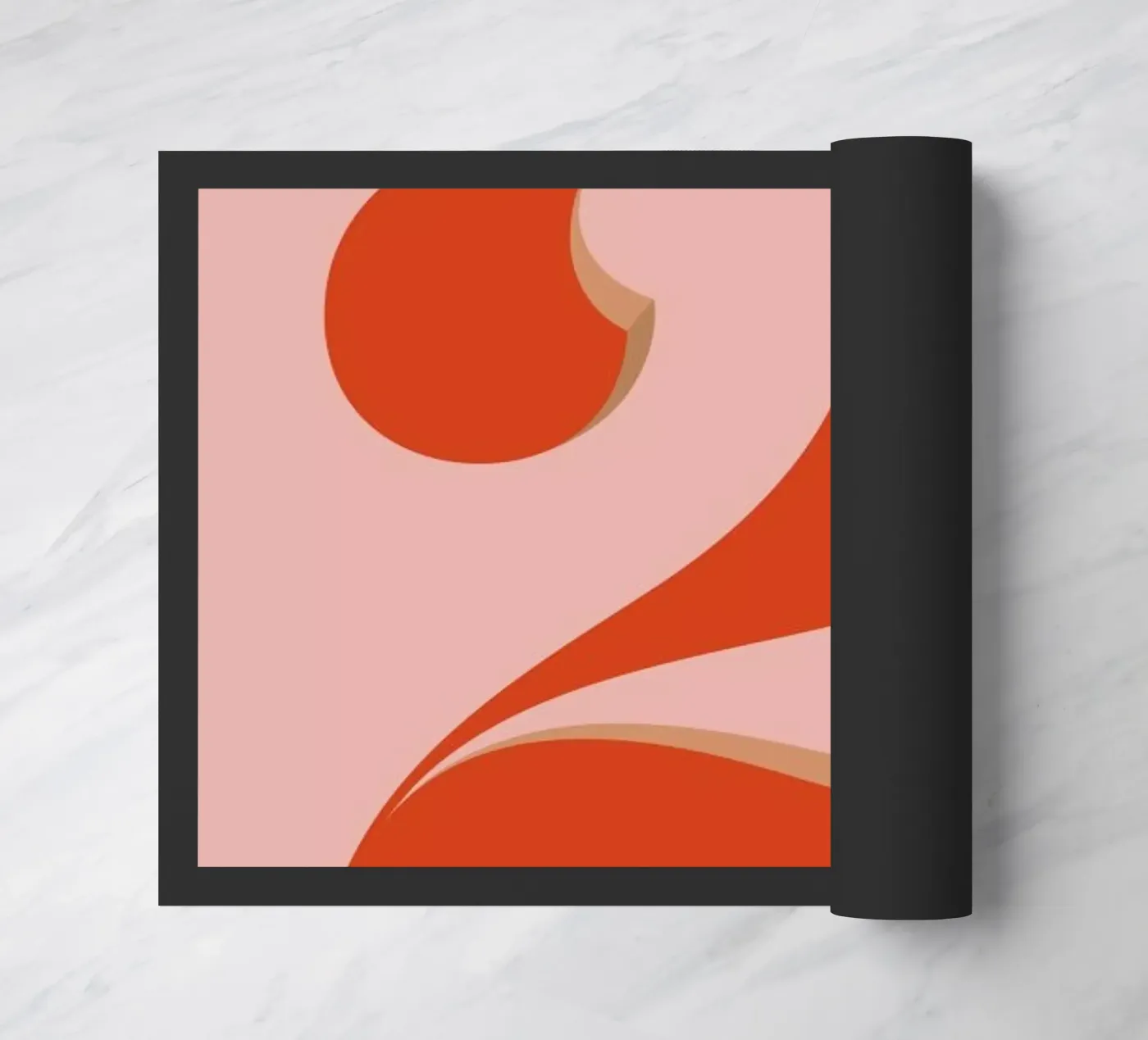 Number 2 doormat by daylight design studio