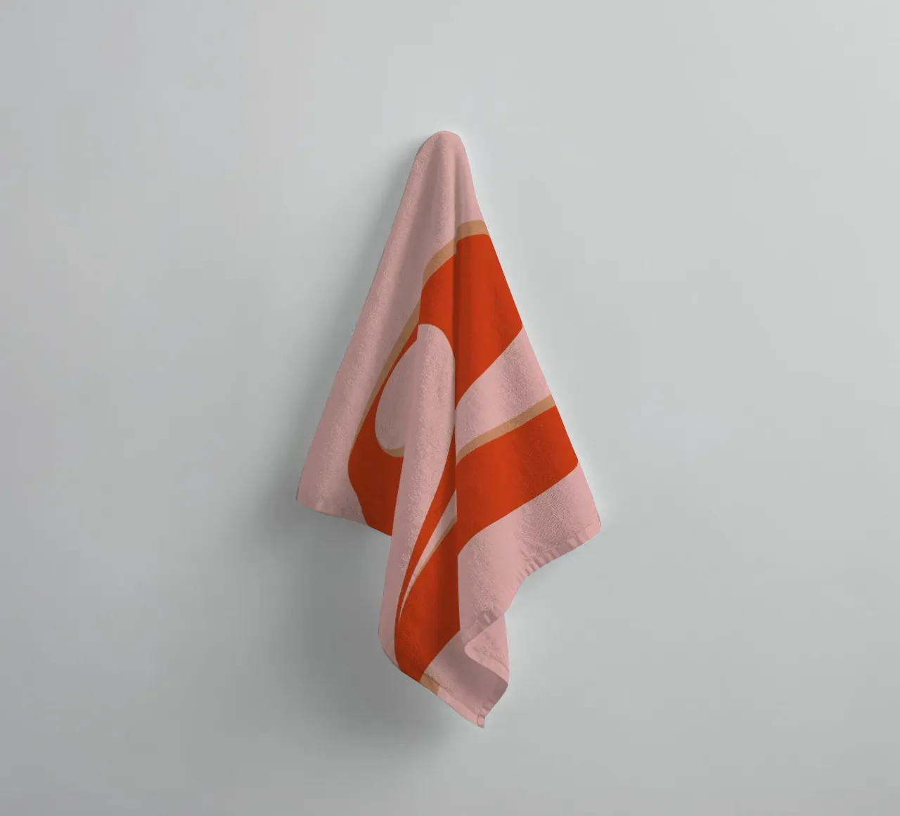 Number 2 asciugamano da bagno da daylight design studio
