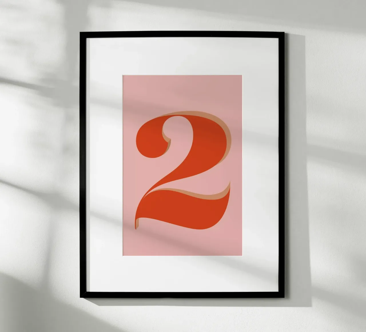 Number 2 poster da daylight design studio