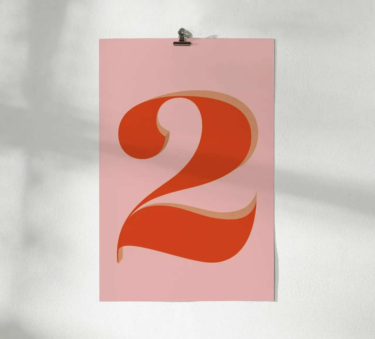 Number 2 poster da daylight design studio