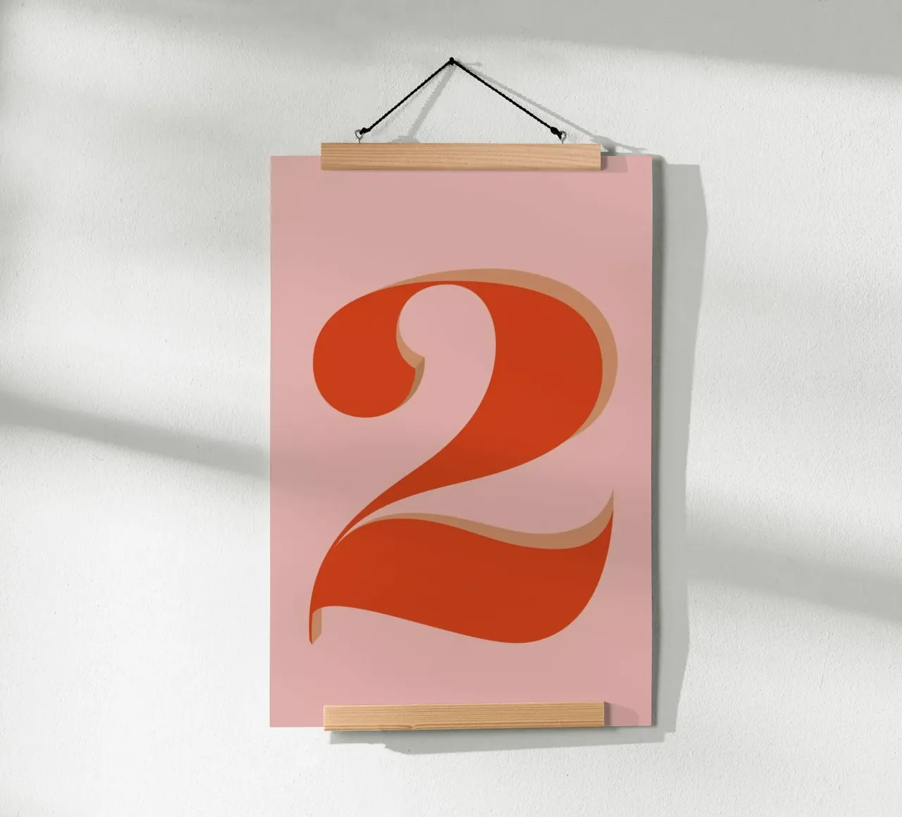 Number 2 poster da daylight design studio