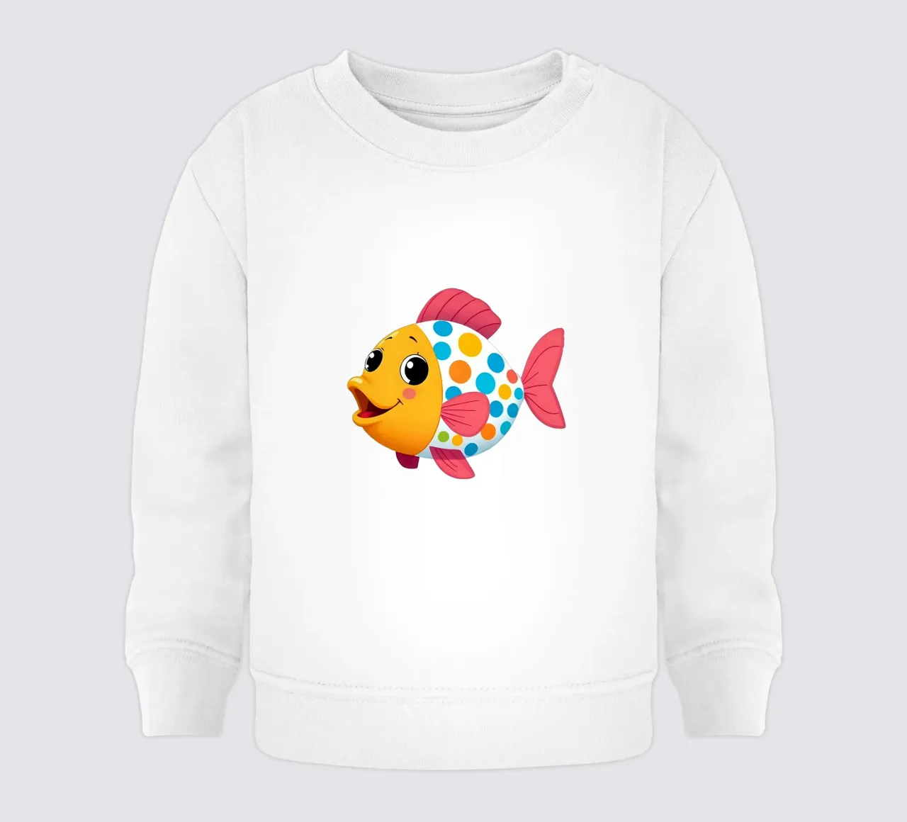 Pesce_4a felpa neonato da Tierisch bunt by LK
