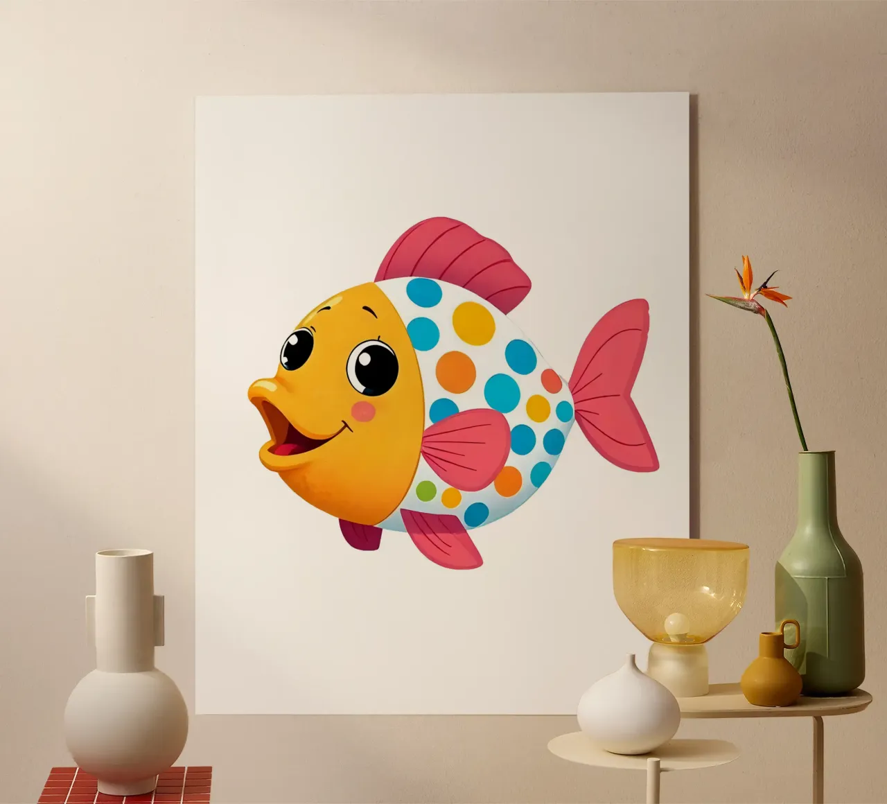 Fish_4a plexiglass da Tierisch bunt by LK