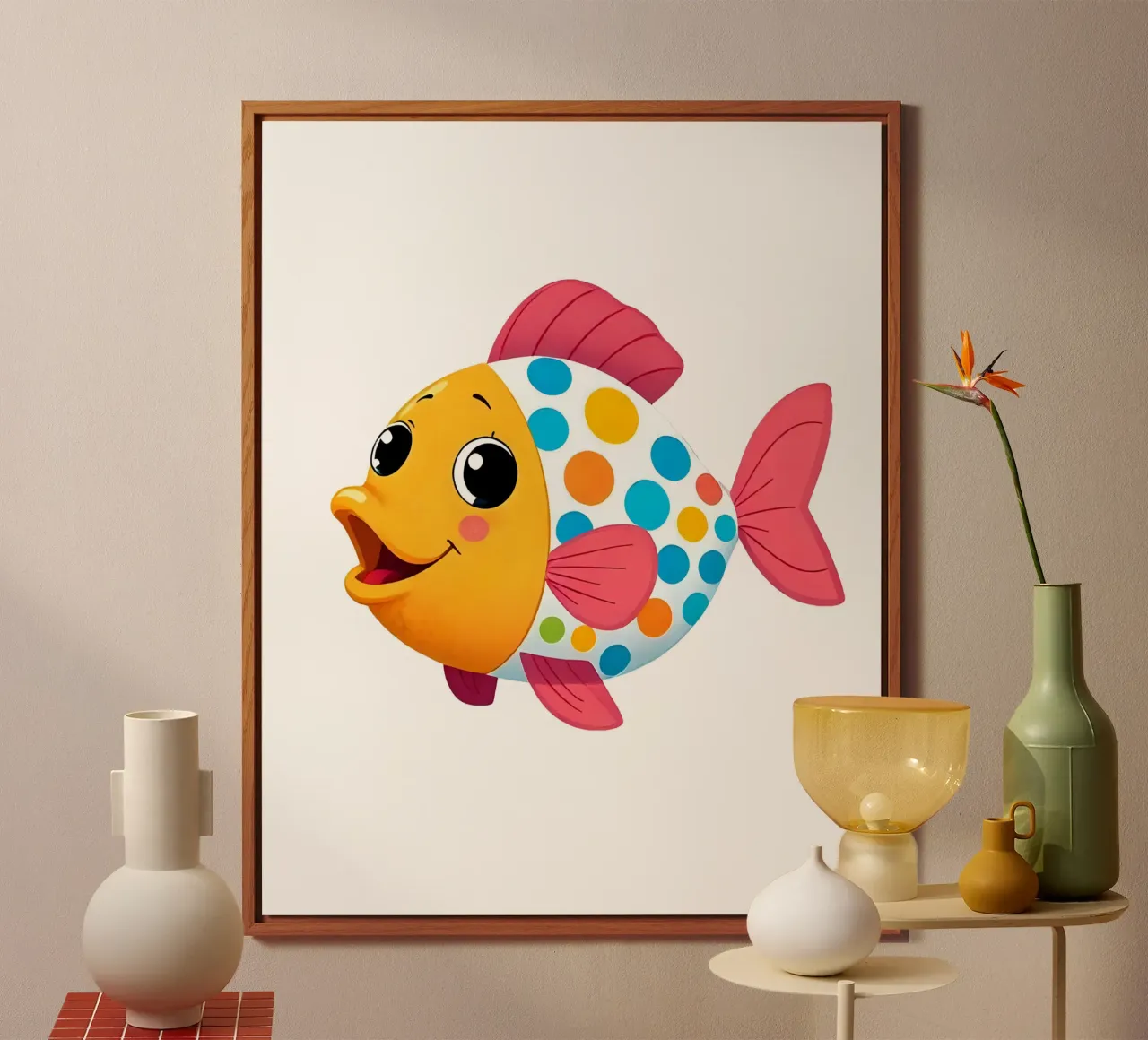 Pesce_4a alluminio dibond da Tierisch bunt by LK