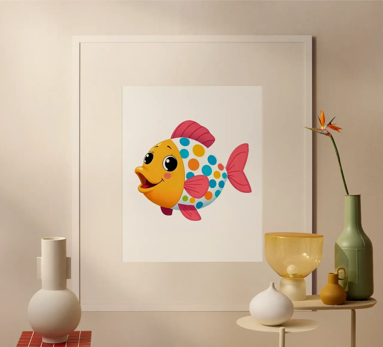 Fish_4a poster da Tierisch bunt by LK
