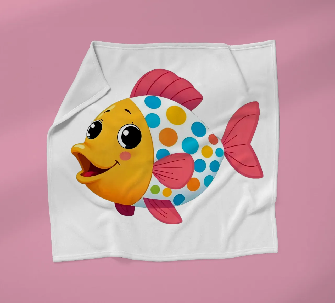Pesce_4a coperta in pile da Tierisch bunt by LK