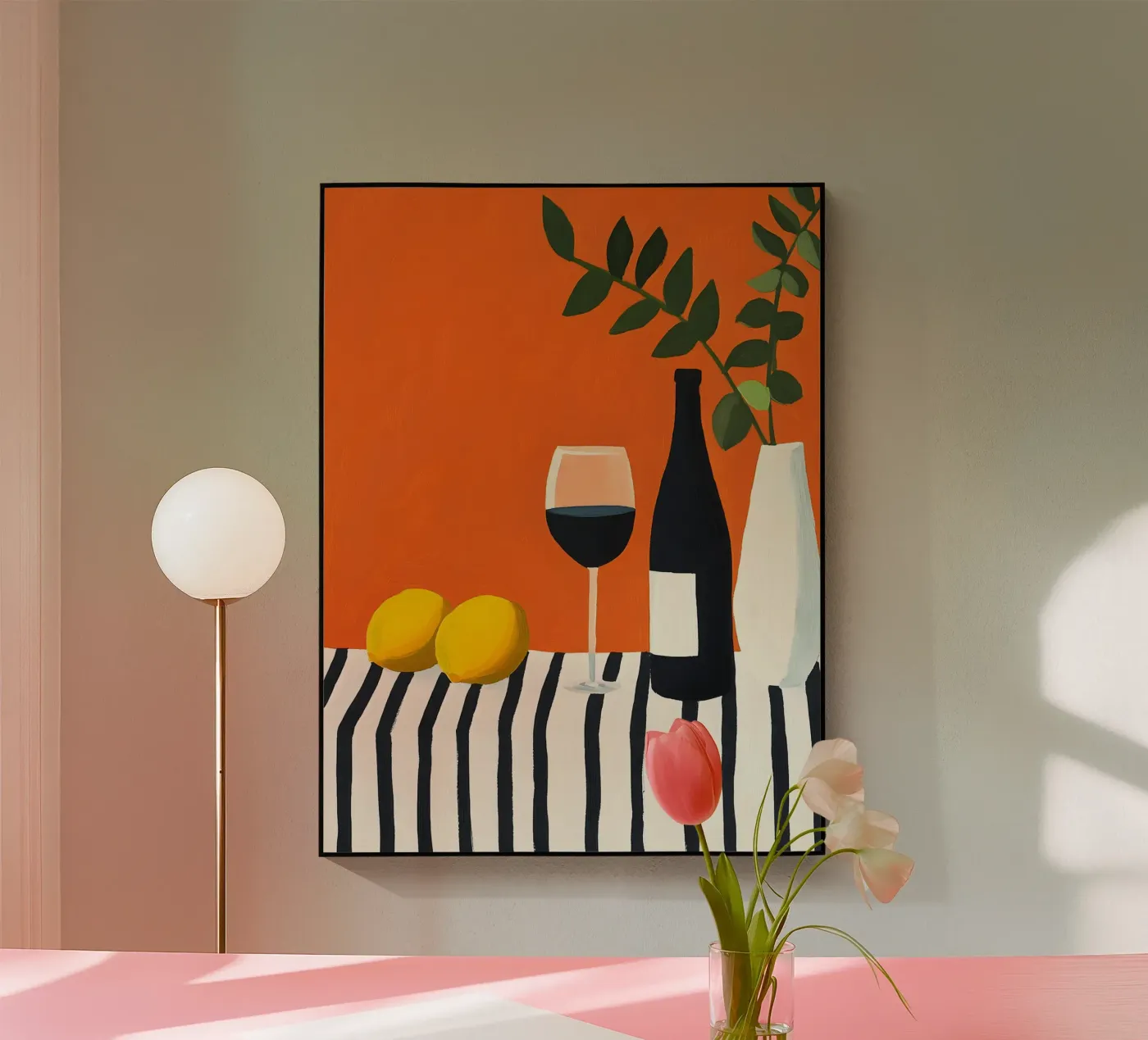 Red Wine Acryl-Glas von Gypsy Galleria