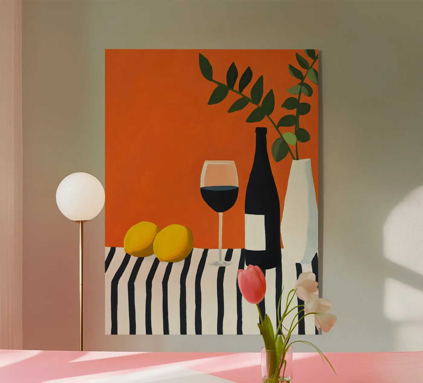 Red Wine Acryl-Glas von Gypsy Galleria