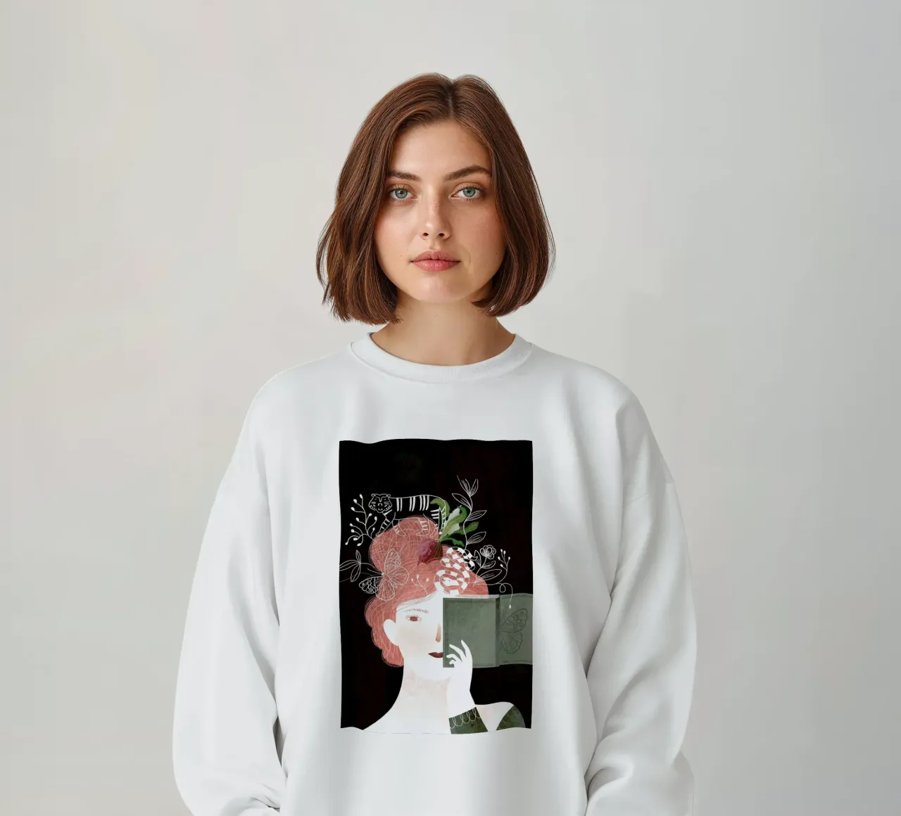 You Are What You Read felpa da Amalia Restrepo