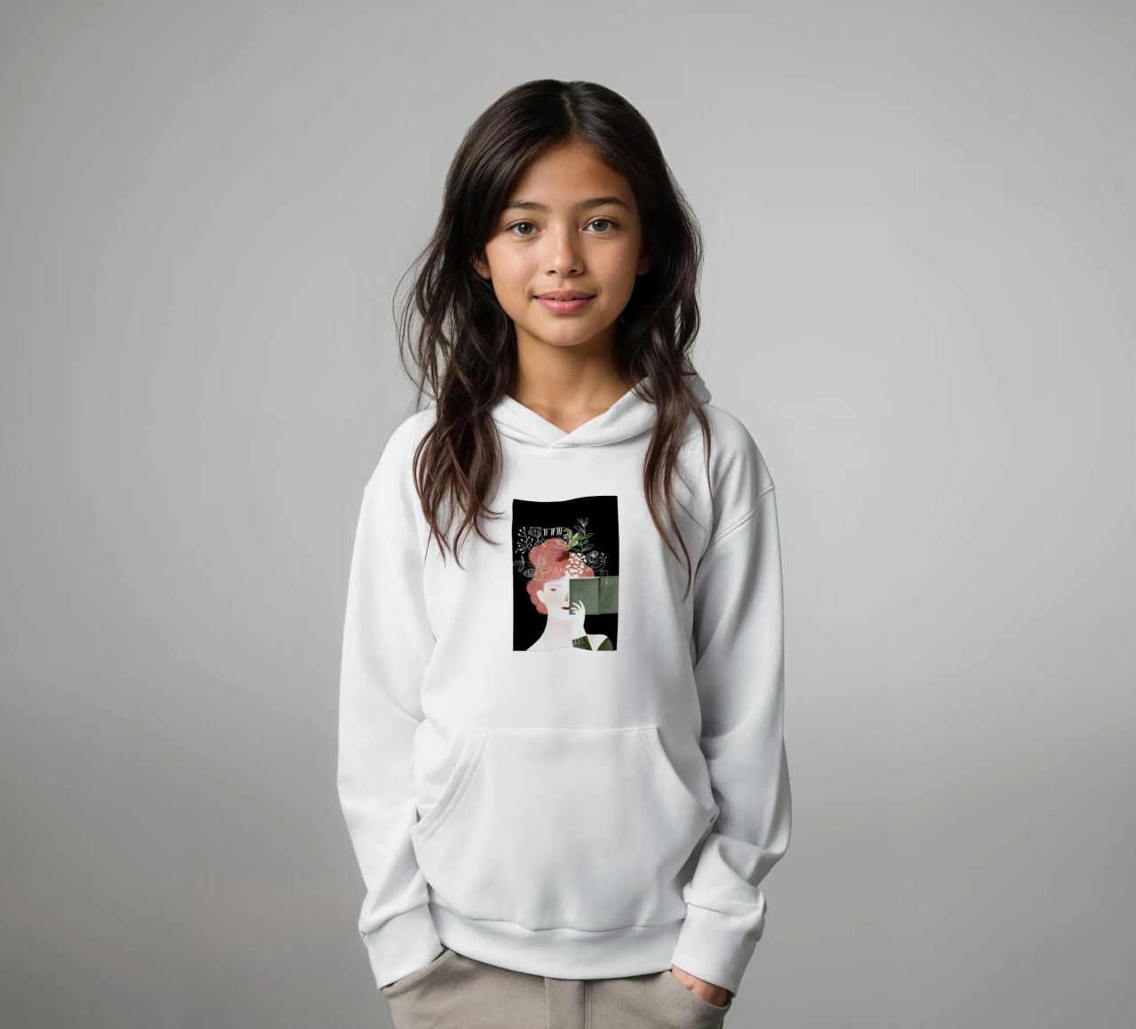 You Are What You Read sudadera con capucha para niño de Amalia Restrepo