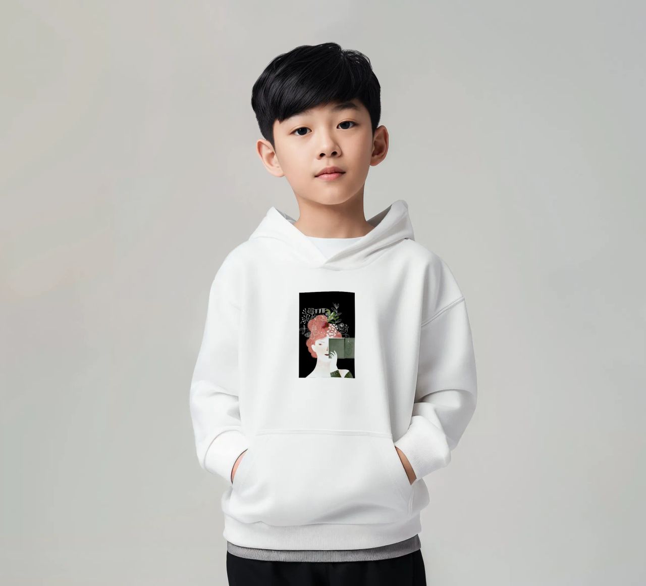 You Are What You Read sudadera con capucha para niño de Amalia Restrepo
