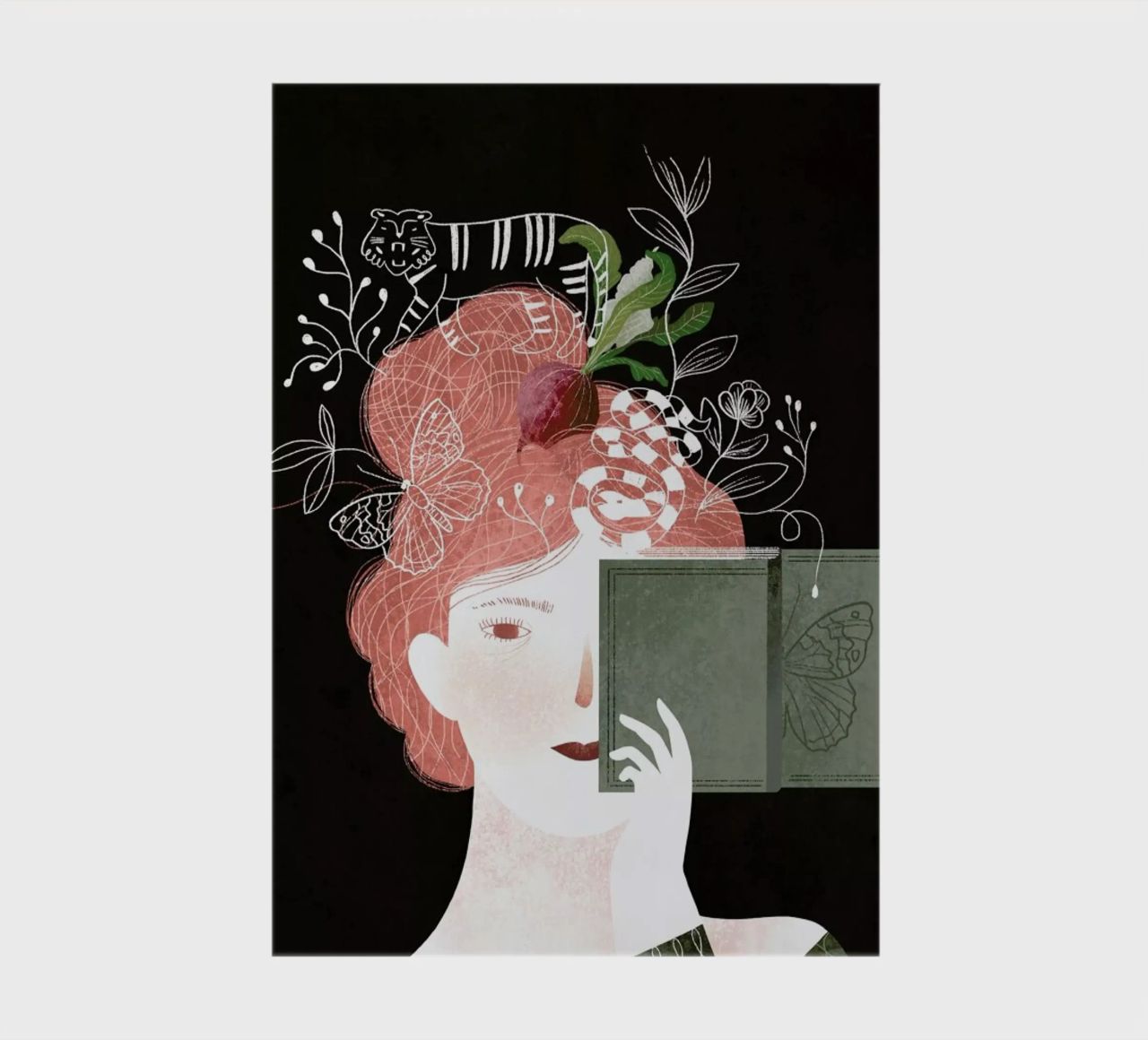You Are What You Read notebook by Amalia Restrepo