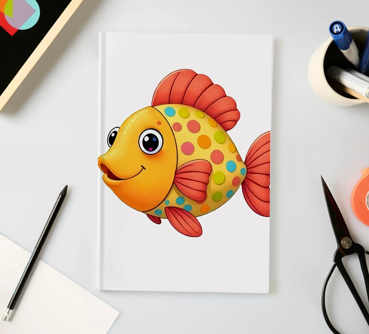 Fish_5a notebook by Tierisch bunt by LK