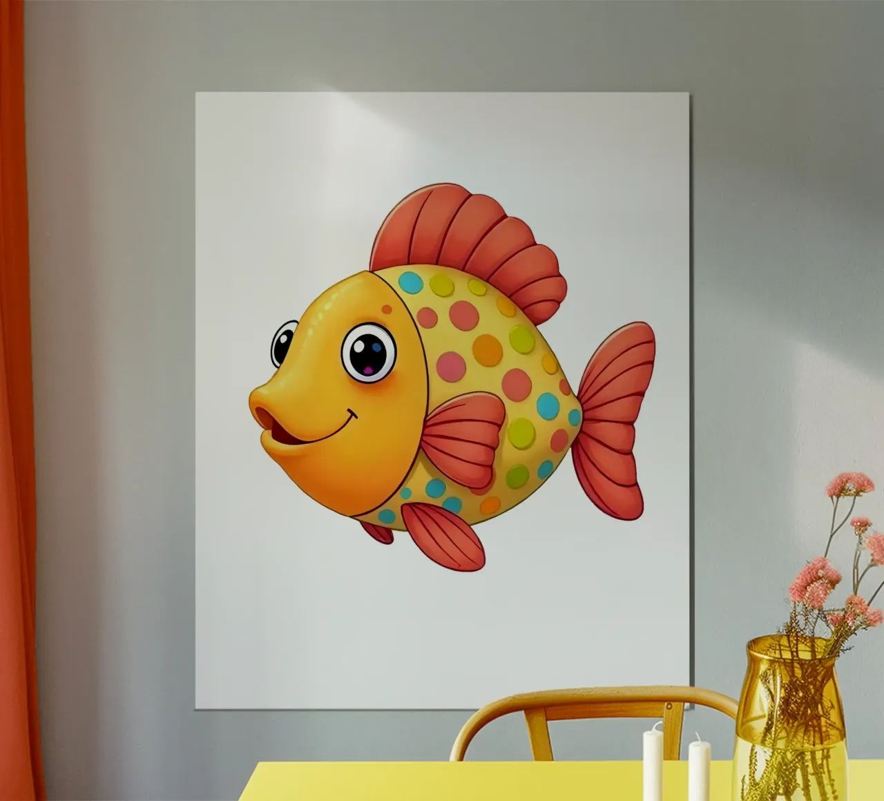 Pesce_5a carta hahnemühle da Tierisch bunt by LK