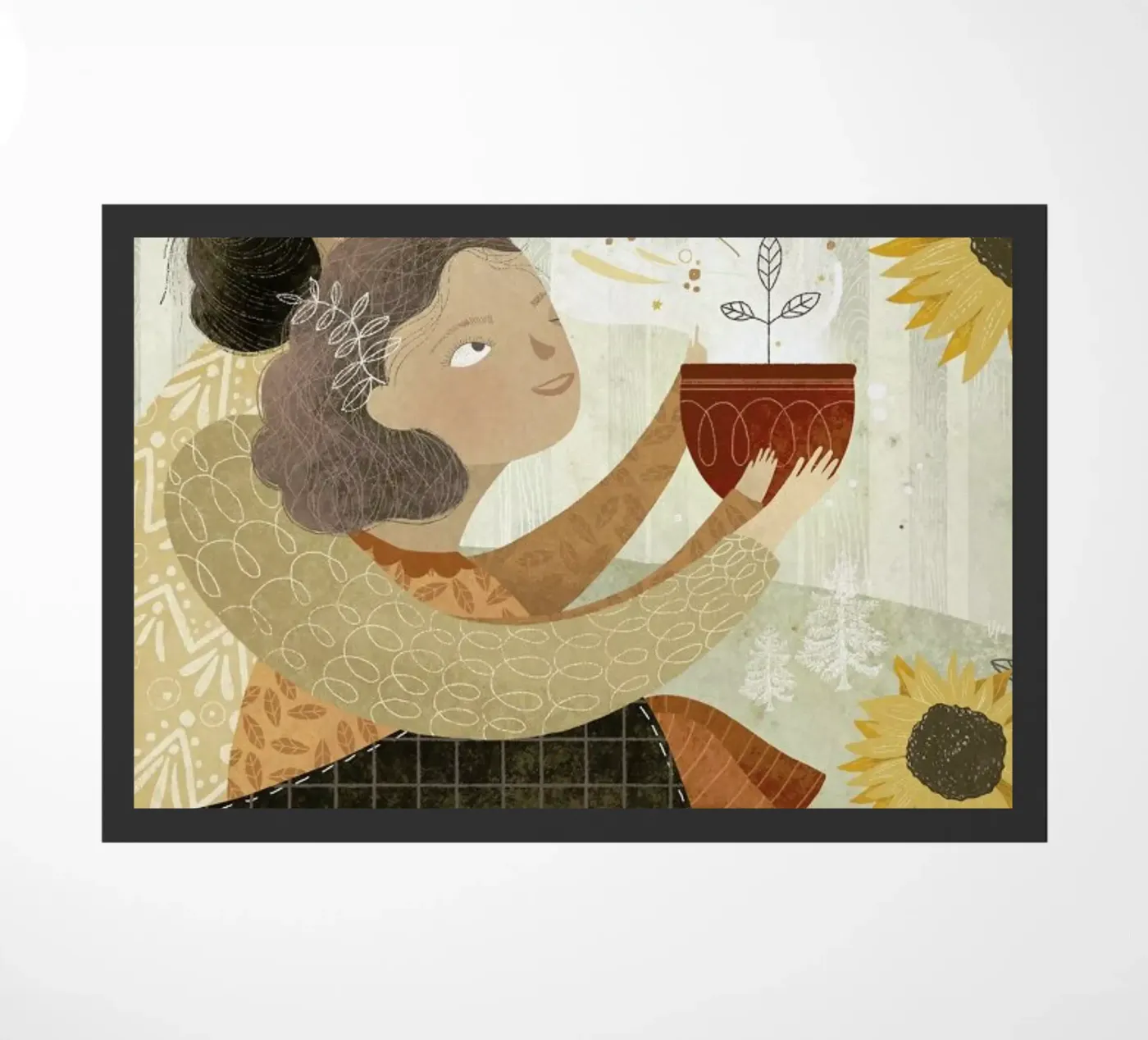 Magic doormat by Amalia Restrepo