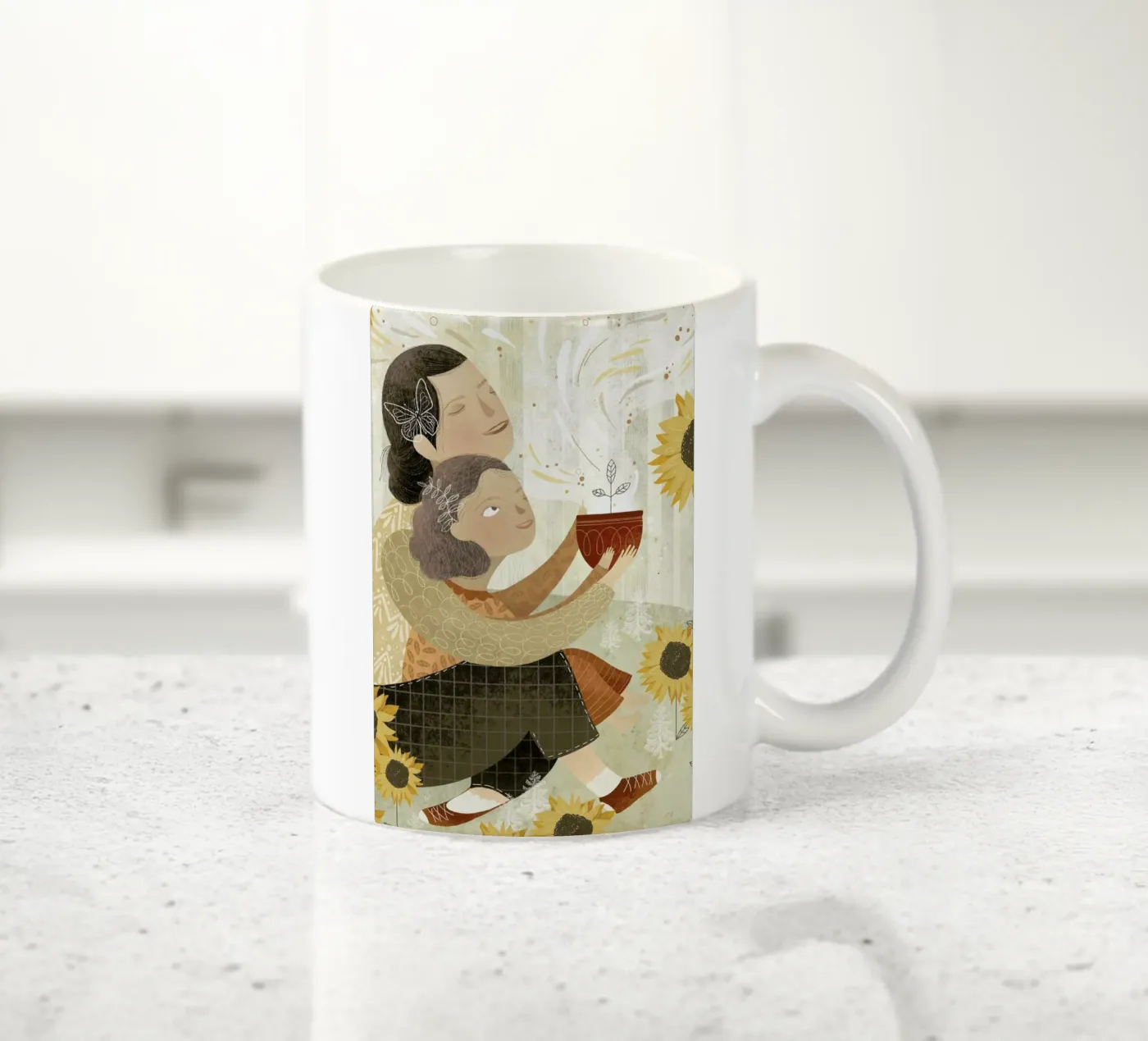 Magic ceramic mug by Amalia Restrepo