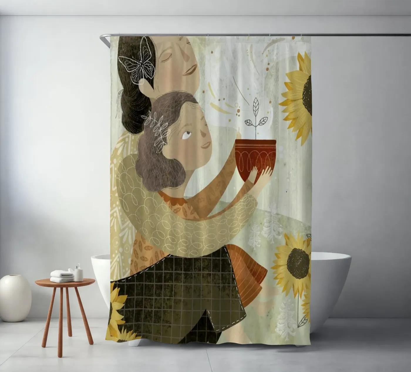 Magic Duschvorhang von Amalia Restrepo