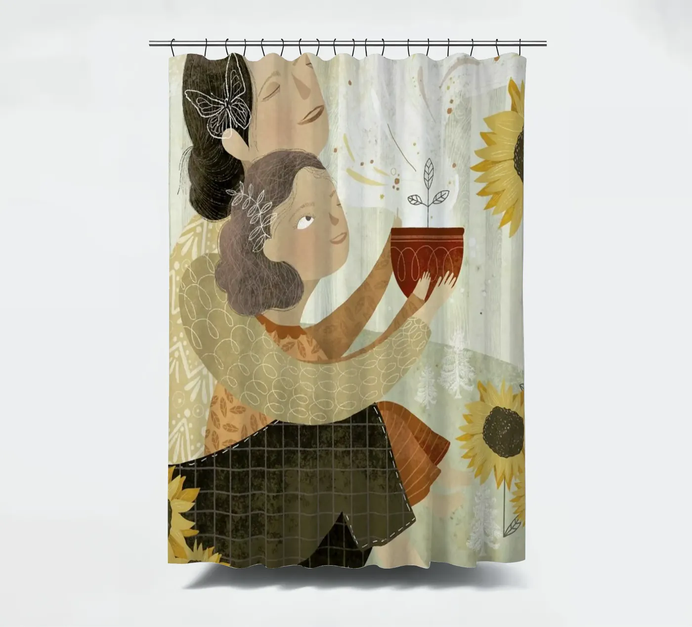 Magic Duschvorhang von Amalia Restrepo