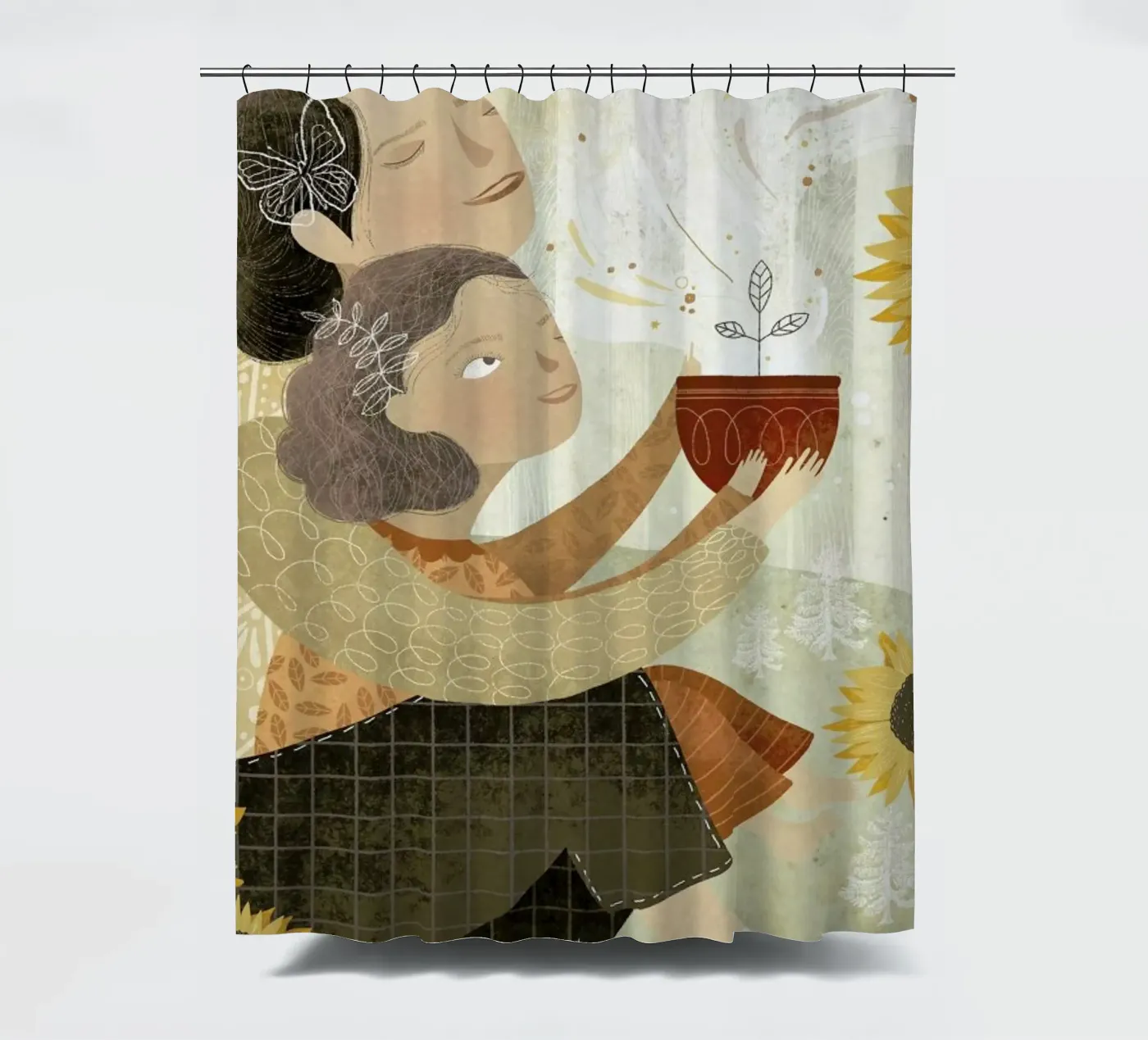 Magic Duschvorhang von Amalia Restrepo