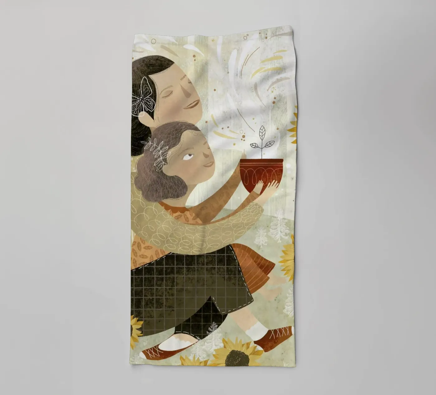 Magic towel by Amalia Restrepo