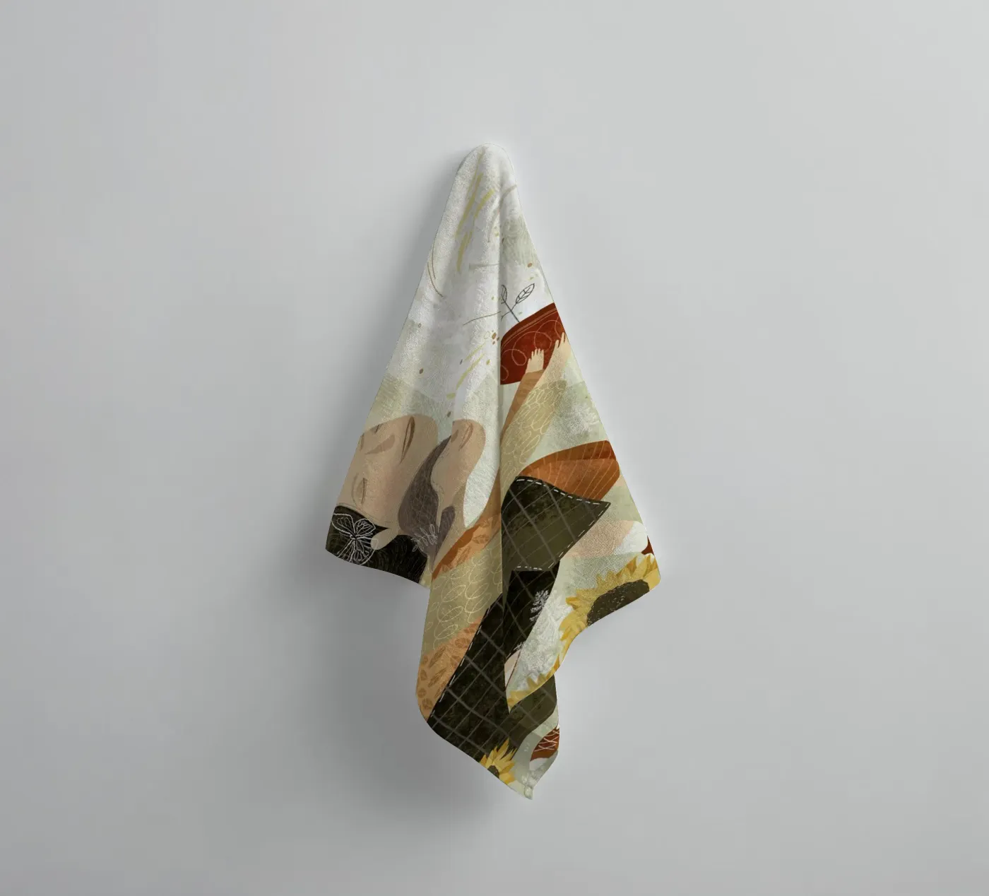 Magic towel by Amalia Restrepo