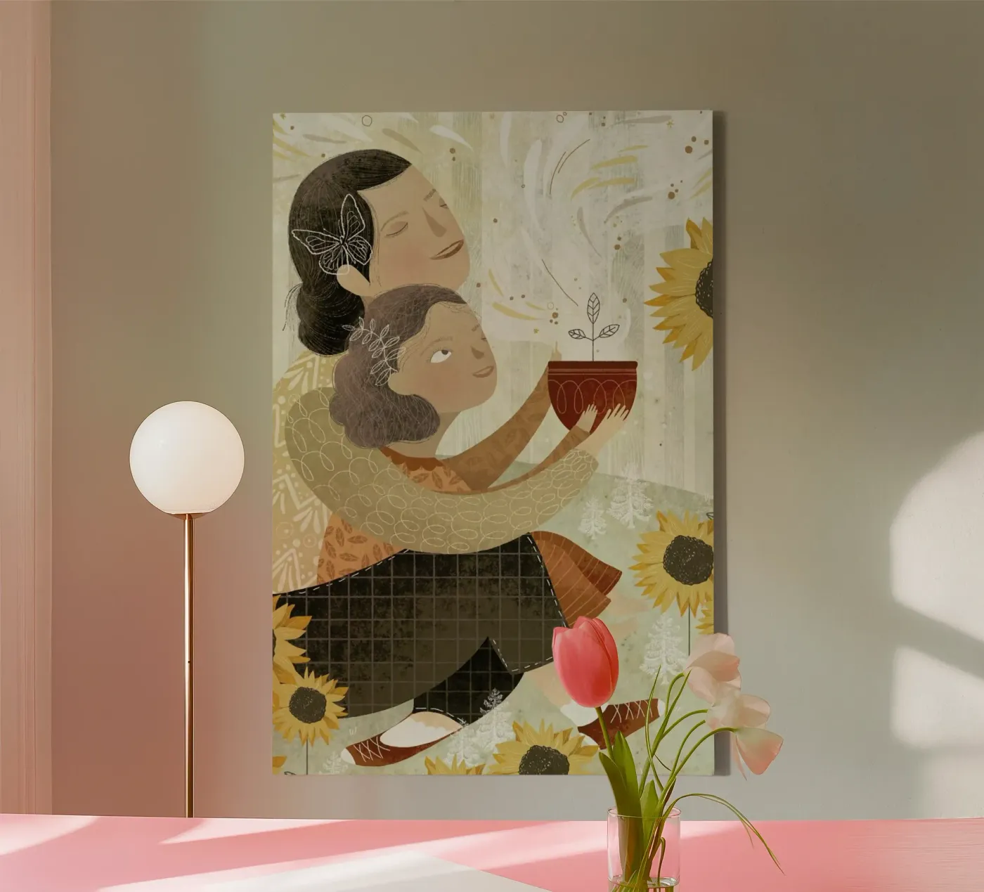 Magic canvas by Amalia Restrepo