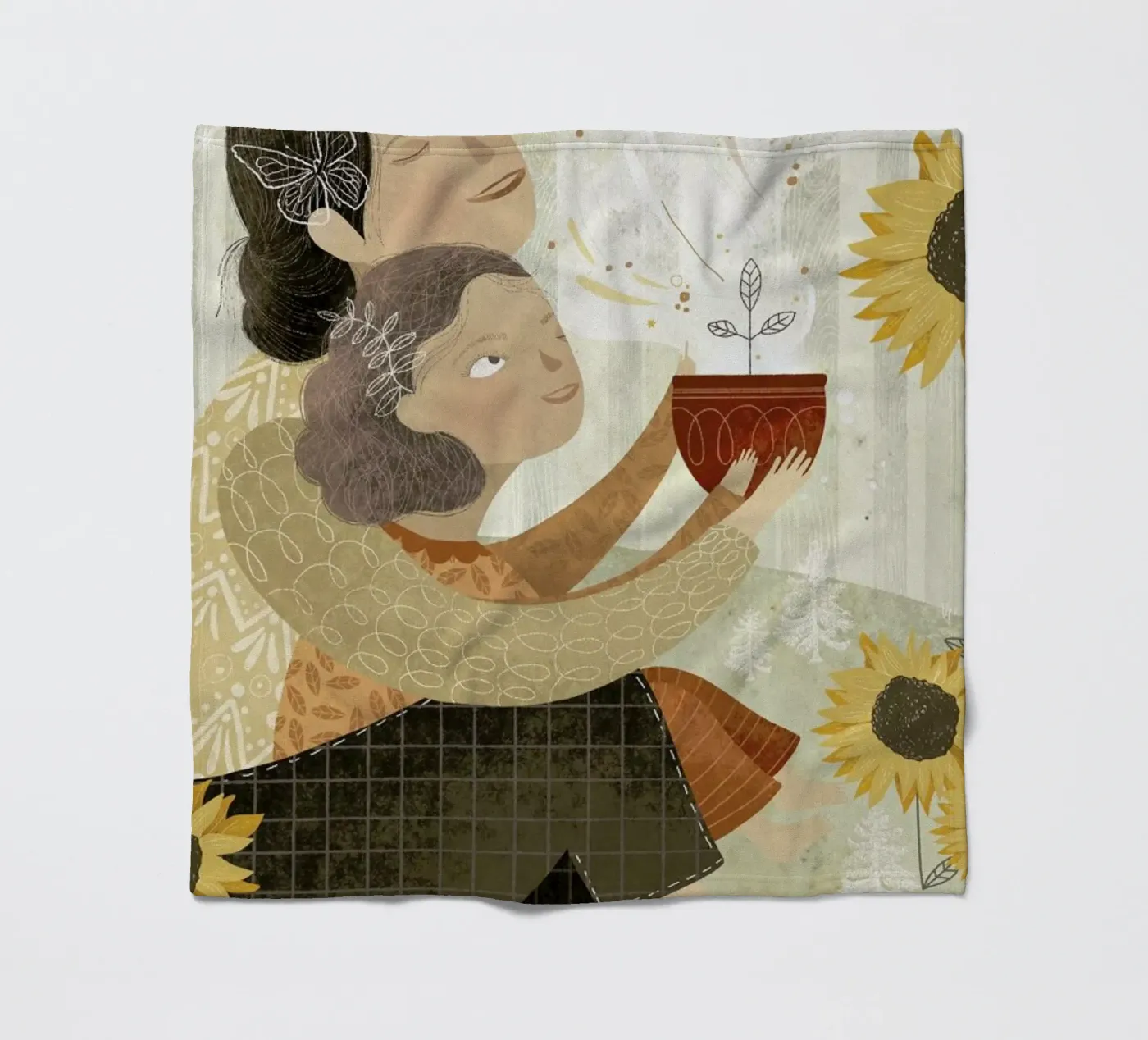 Magic fleece blanket by Amalia Restrepo