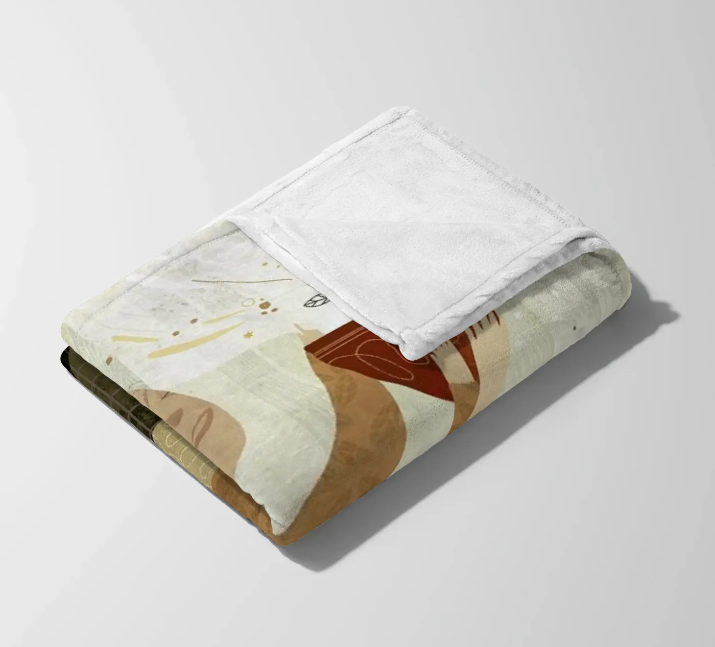 Magic fleece blanket by Amalia Restrepo