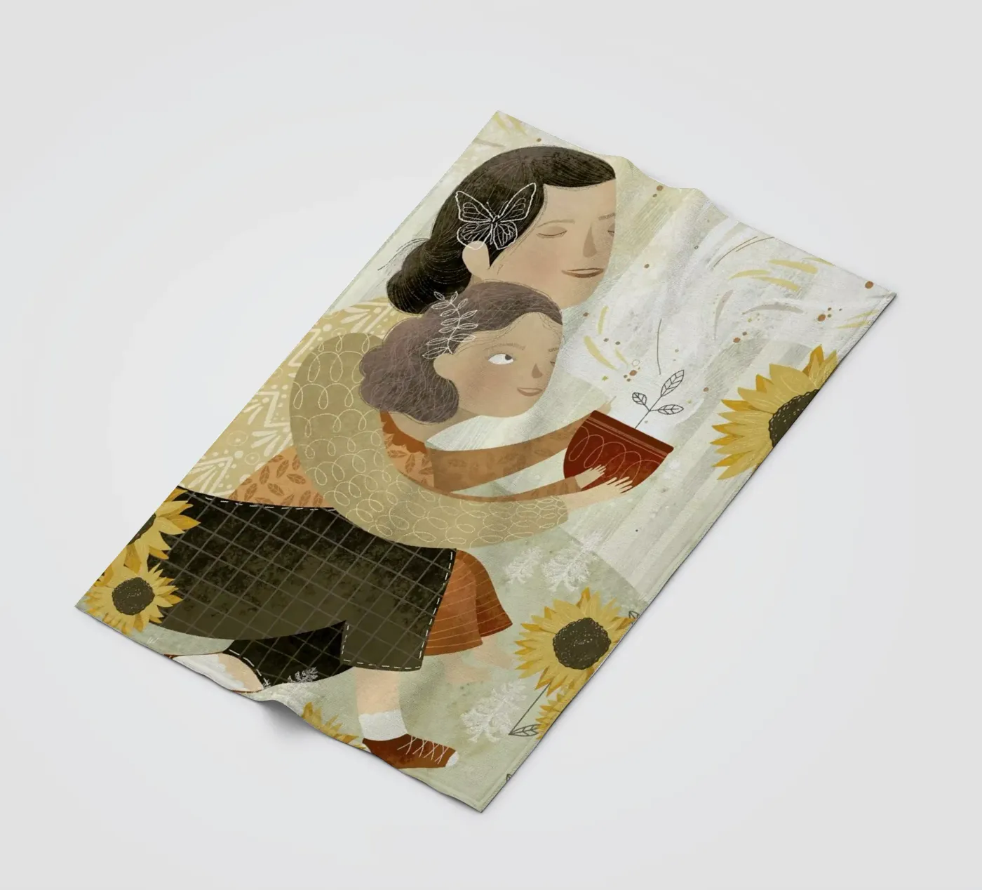 Magic fleece blanket by Amalia Restrepo