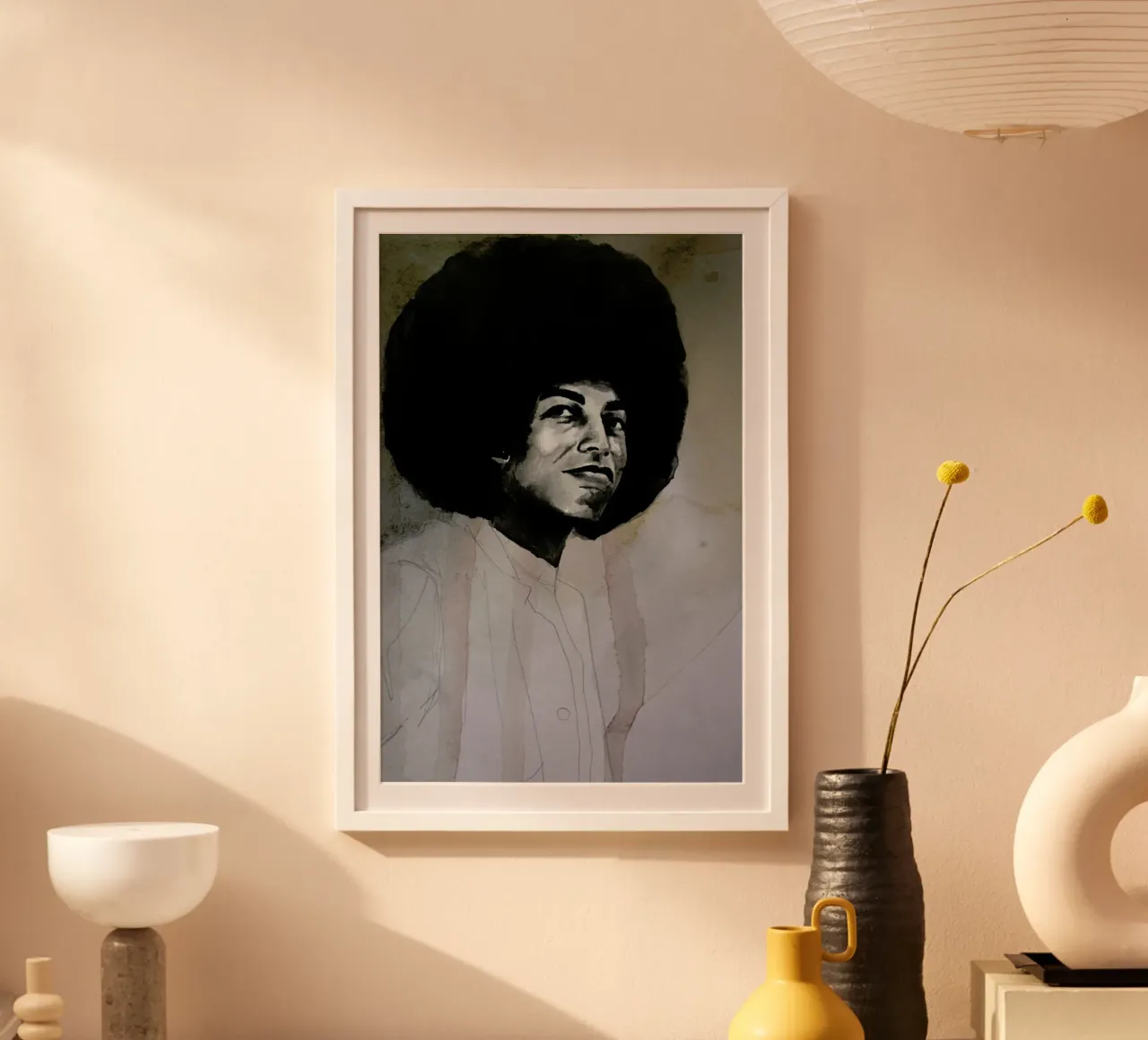 Angela Davis poster da David Diehl