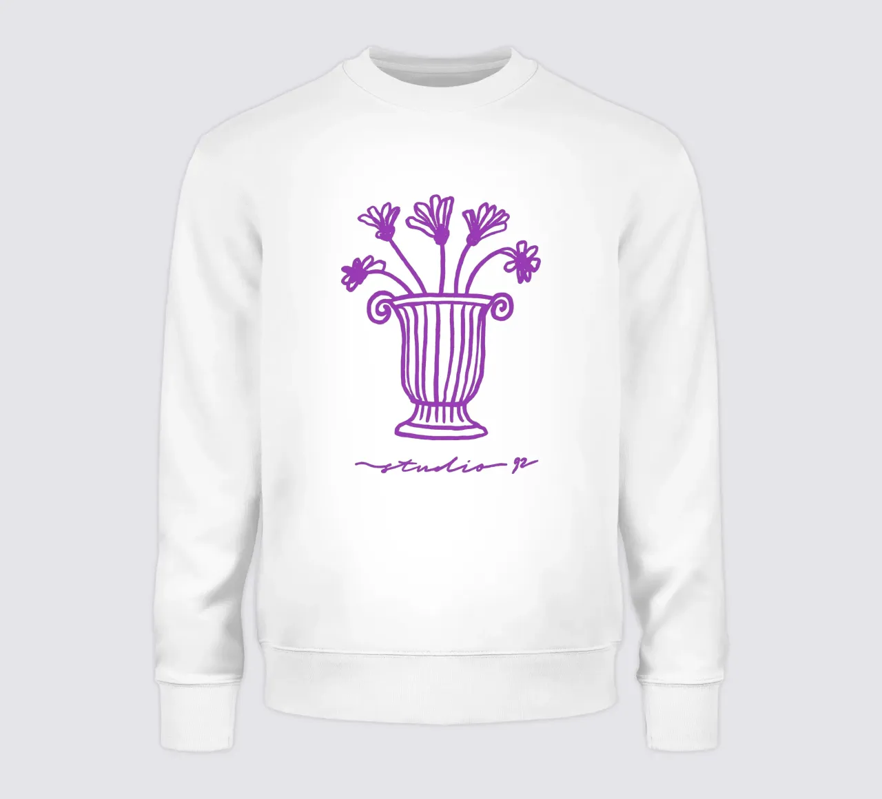 Studio 92 – Purple Bloom felpa da Studio Mooodz
