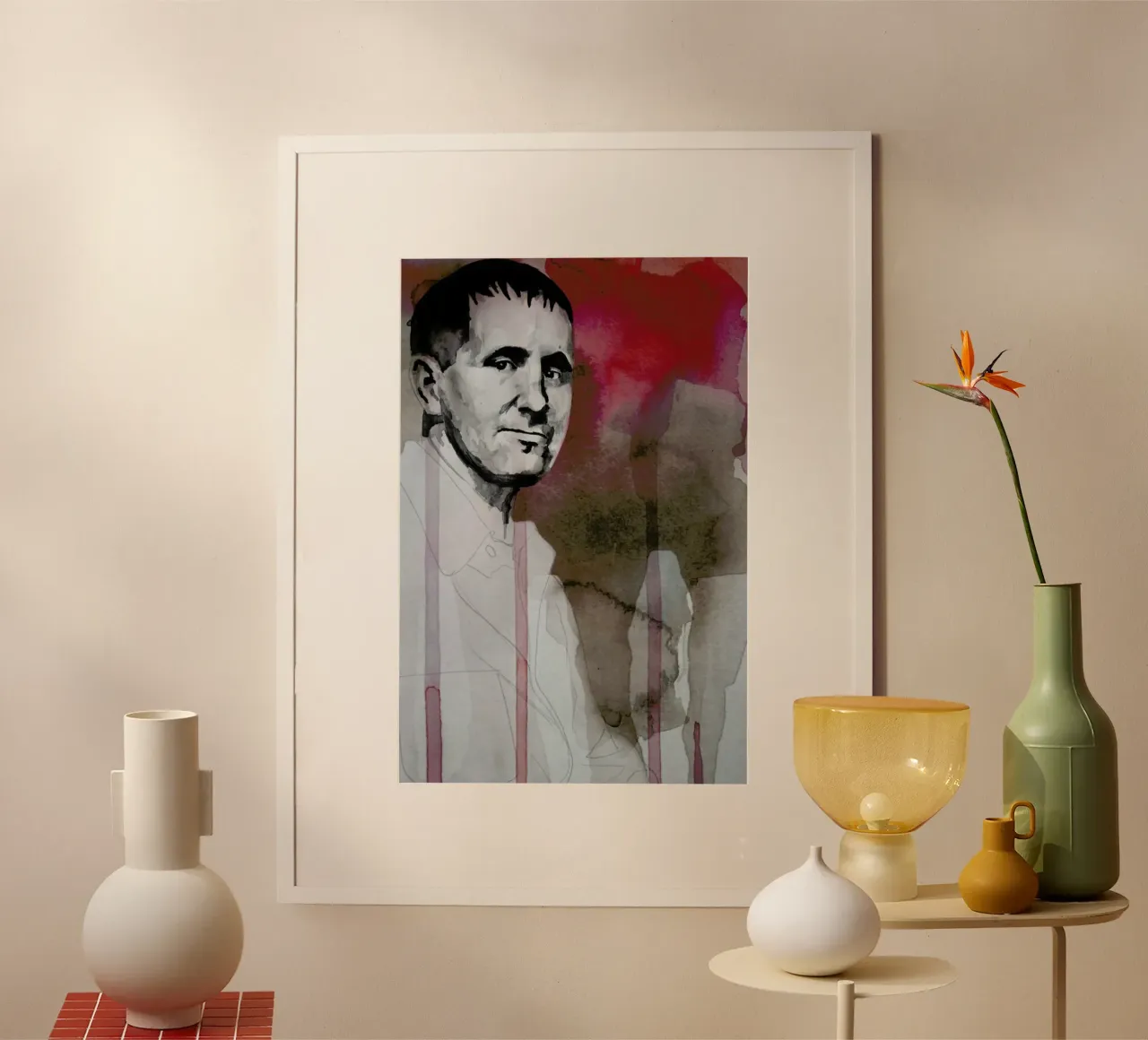 Bertolt Brecht poster da David Diehl