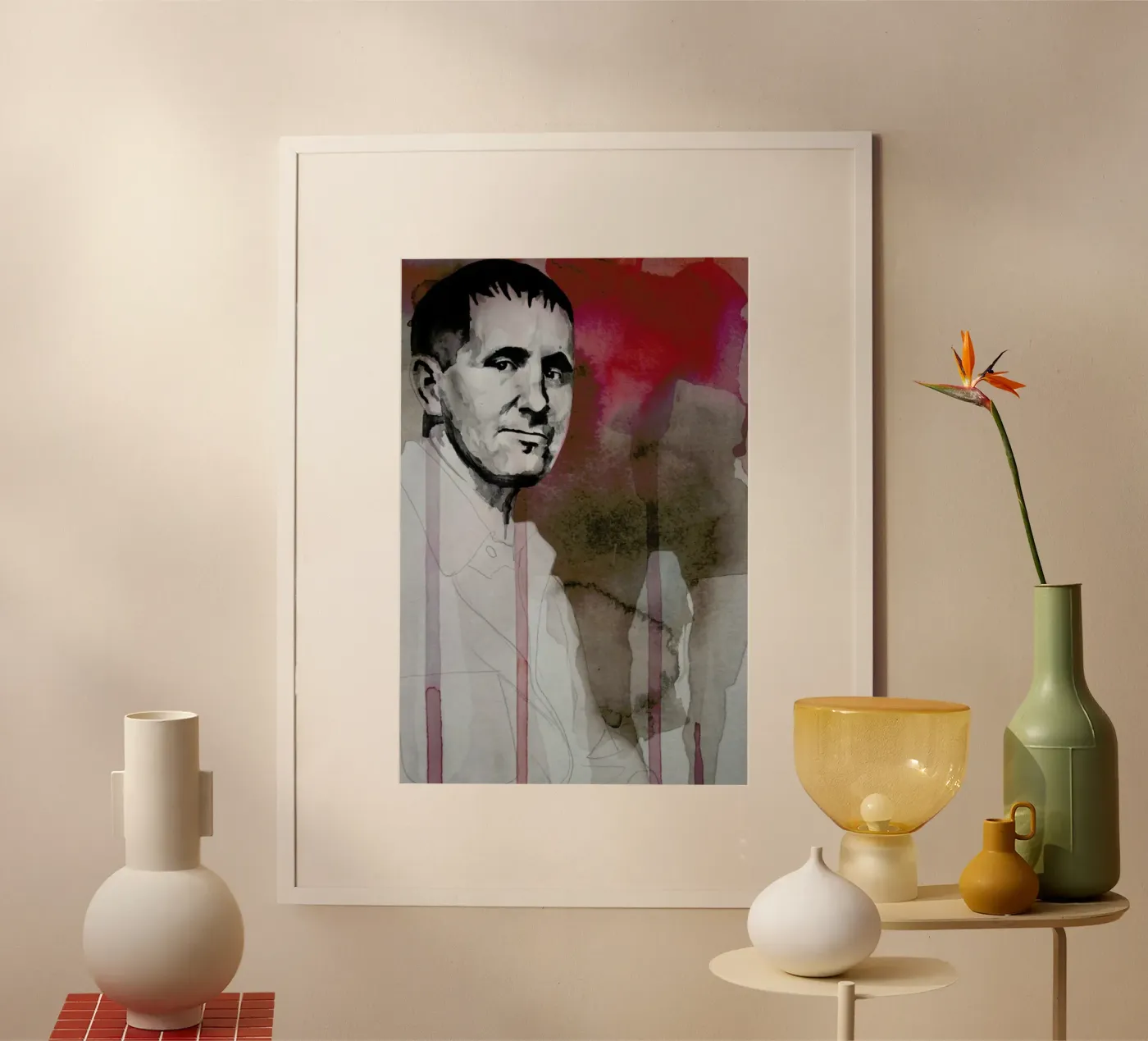 Bertolt Brecht poster de David Diehl