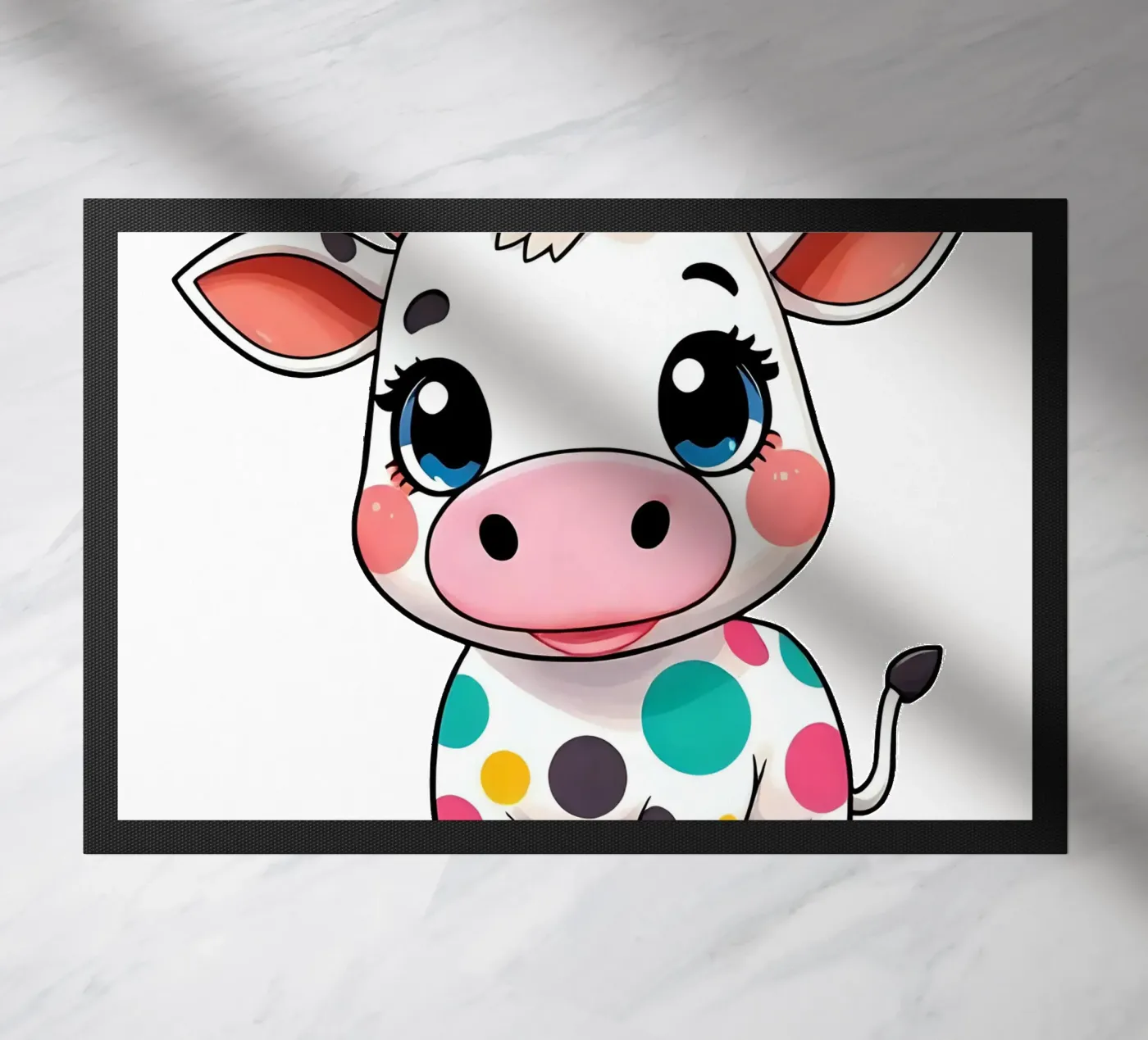 Kuh_1a deurmat van Tierisch bunt by LK