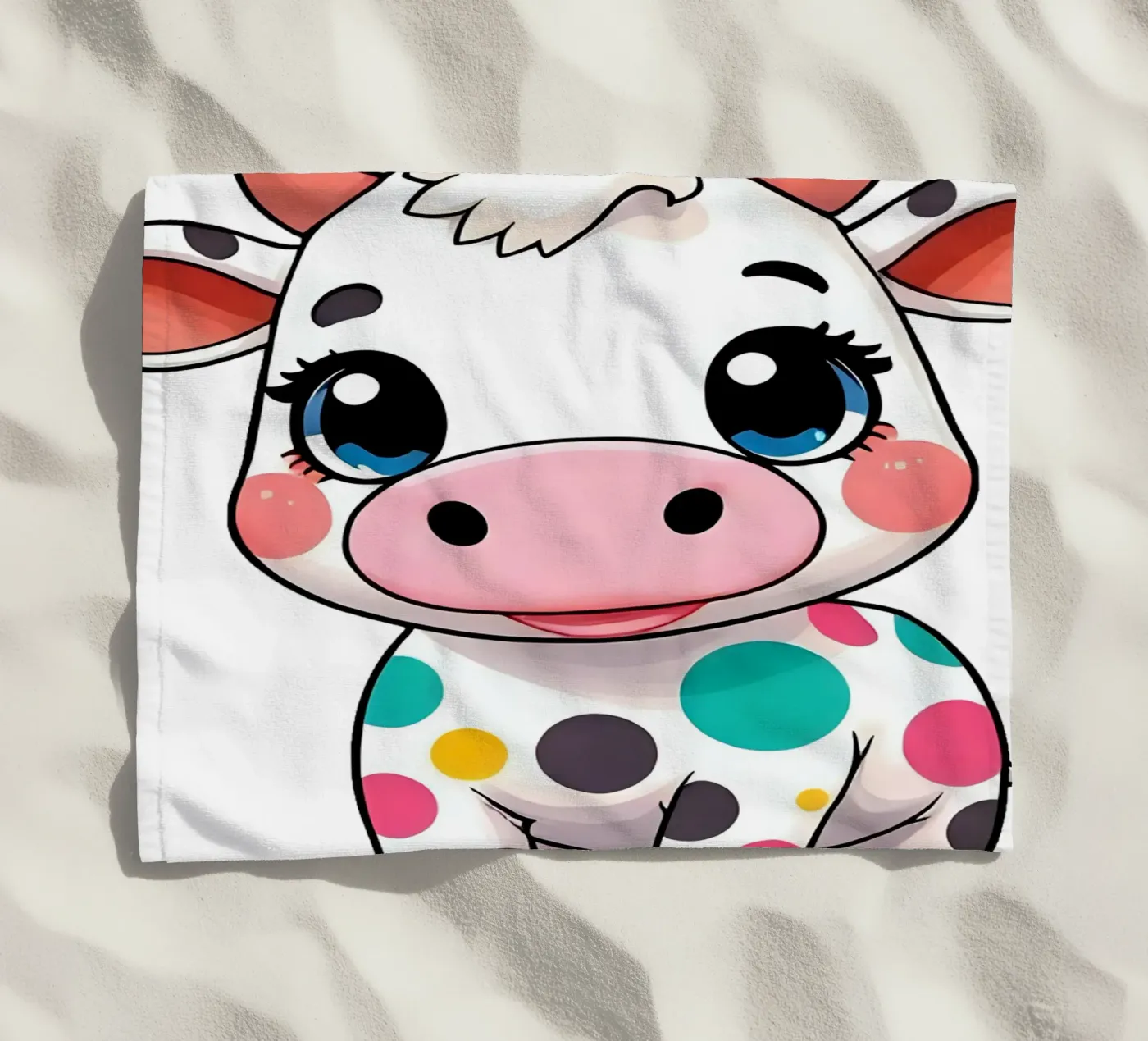 Kuh_1a telo mare da Tierisch bunt by LK