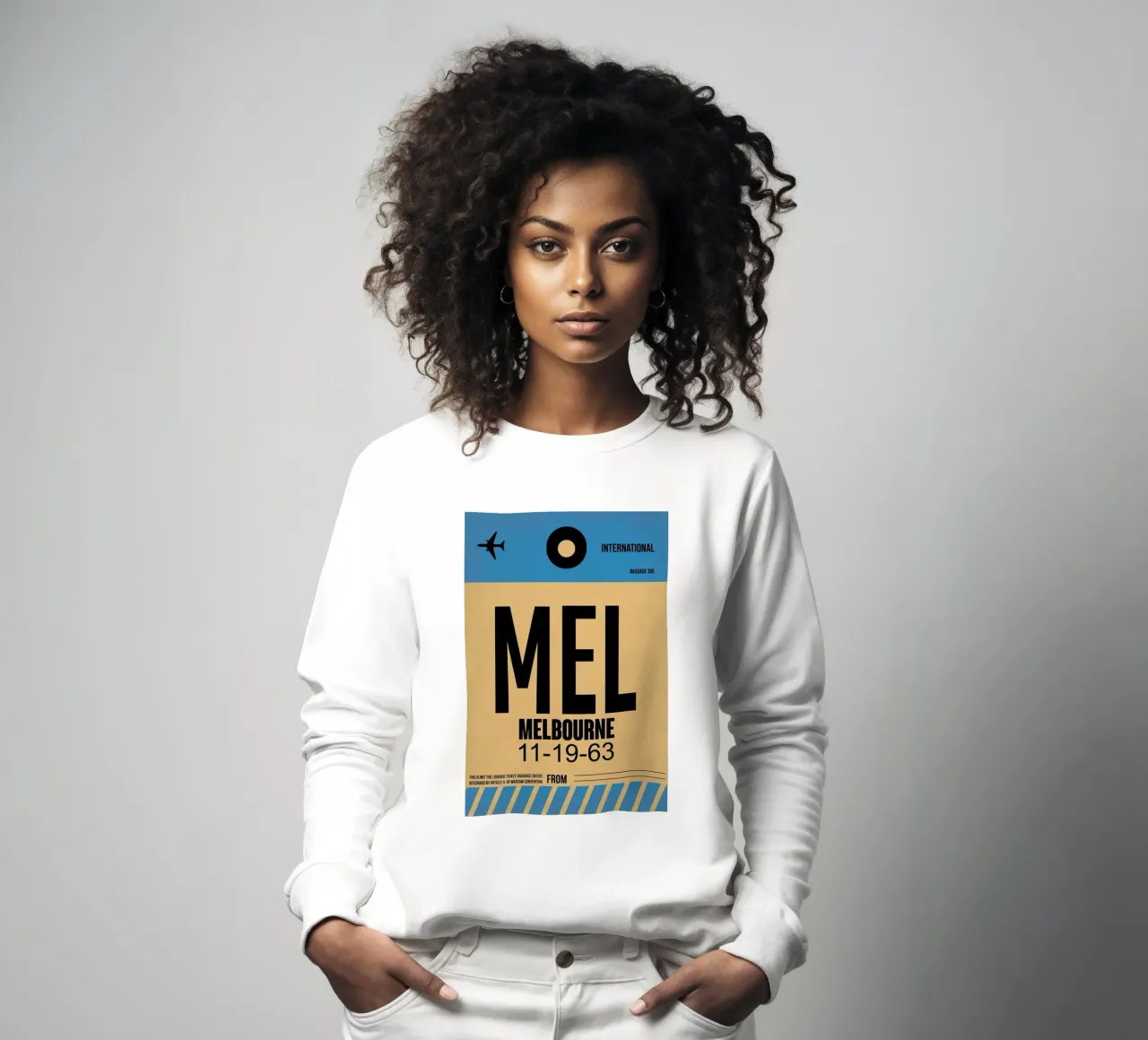 MEL-Melbourne felpa da Naxart