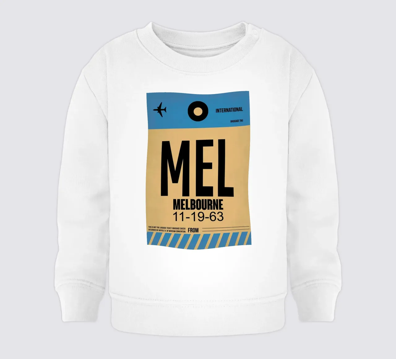 MEL-Melbourne felpa neonato da Naxart