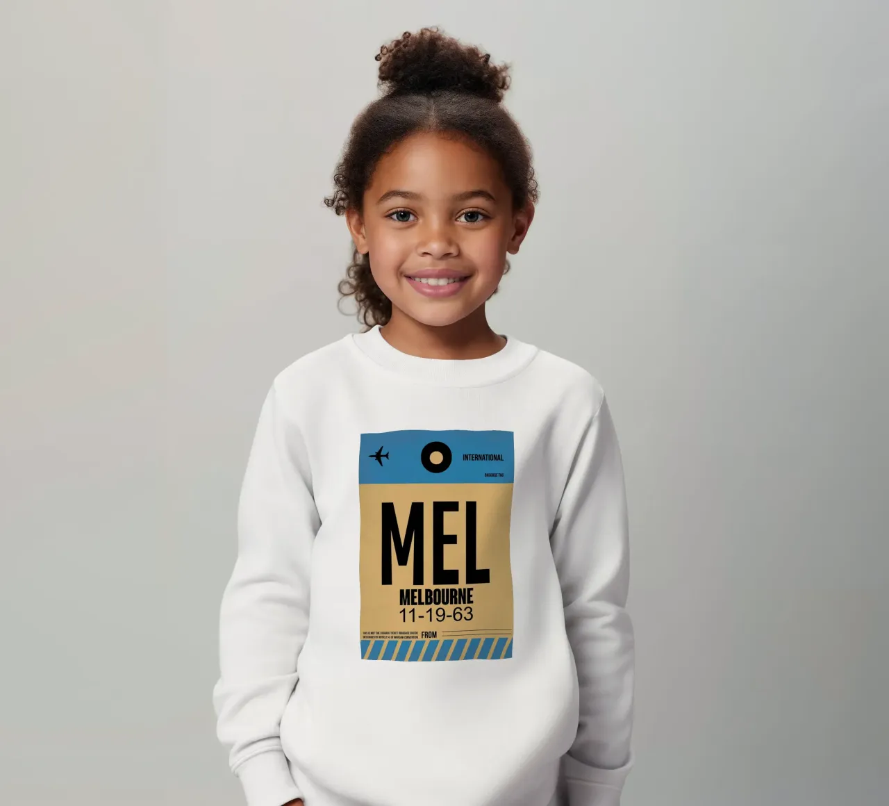 MEL-Melbourne felpa bambino da Naxart