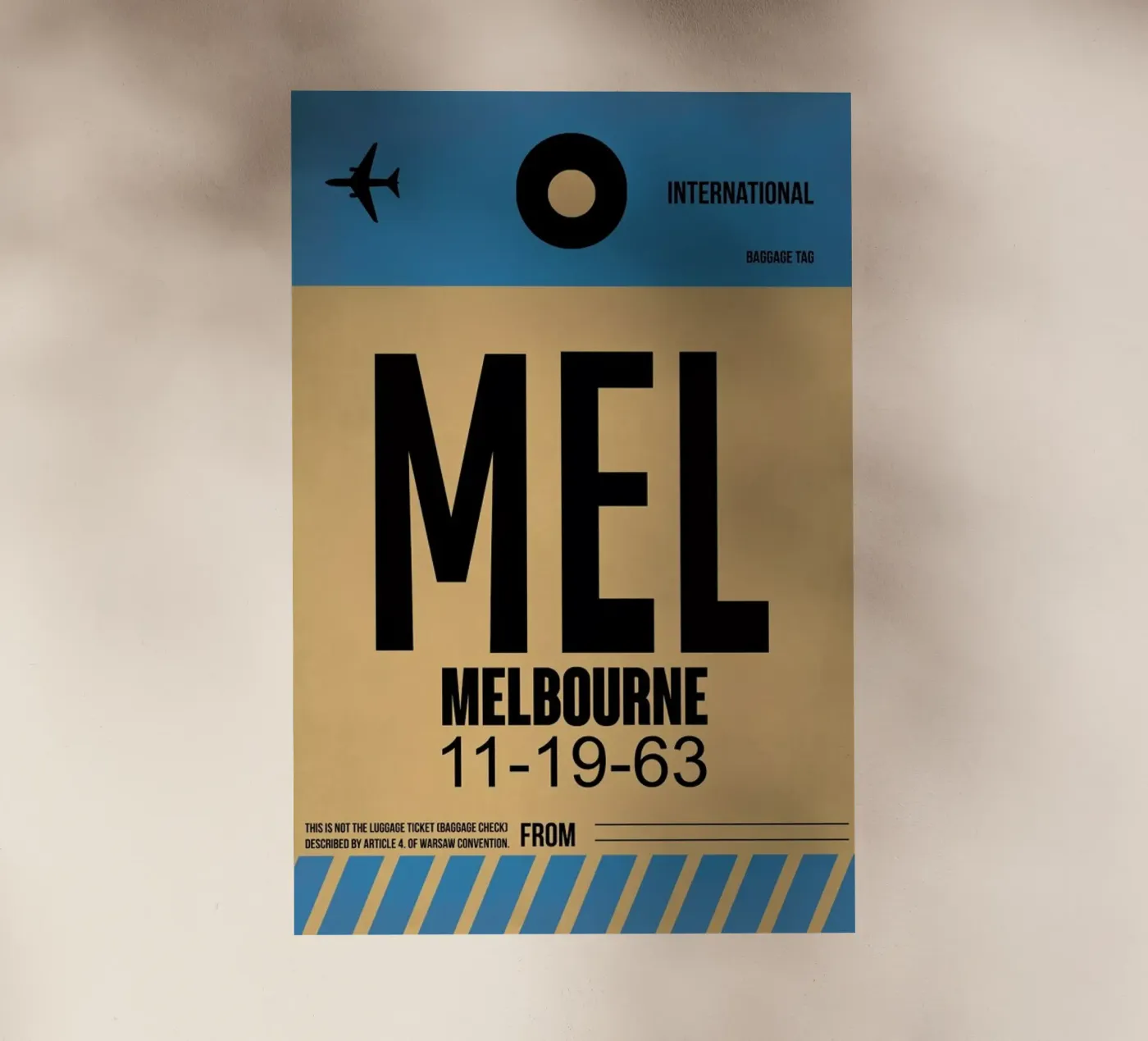 MEL-Melbourne pellicola backlit da Naxart