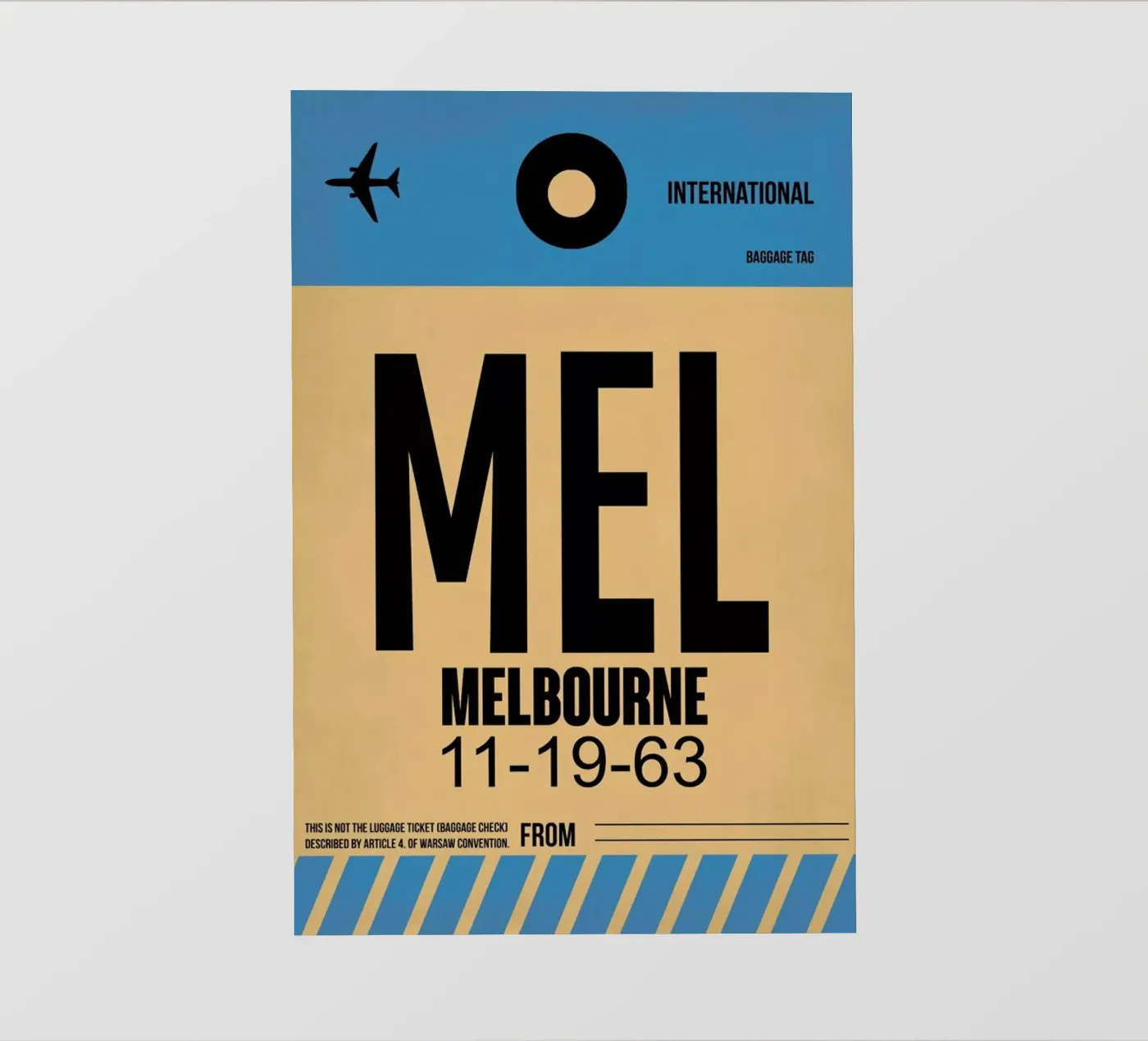 MEL-Melbourne pellicola backlit da Naxart