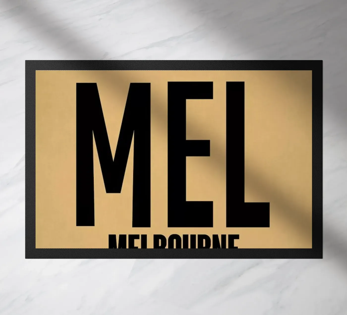 MEL-Melbourne deurmat van Naxart