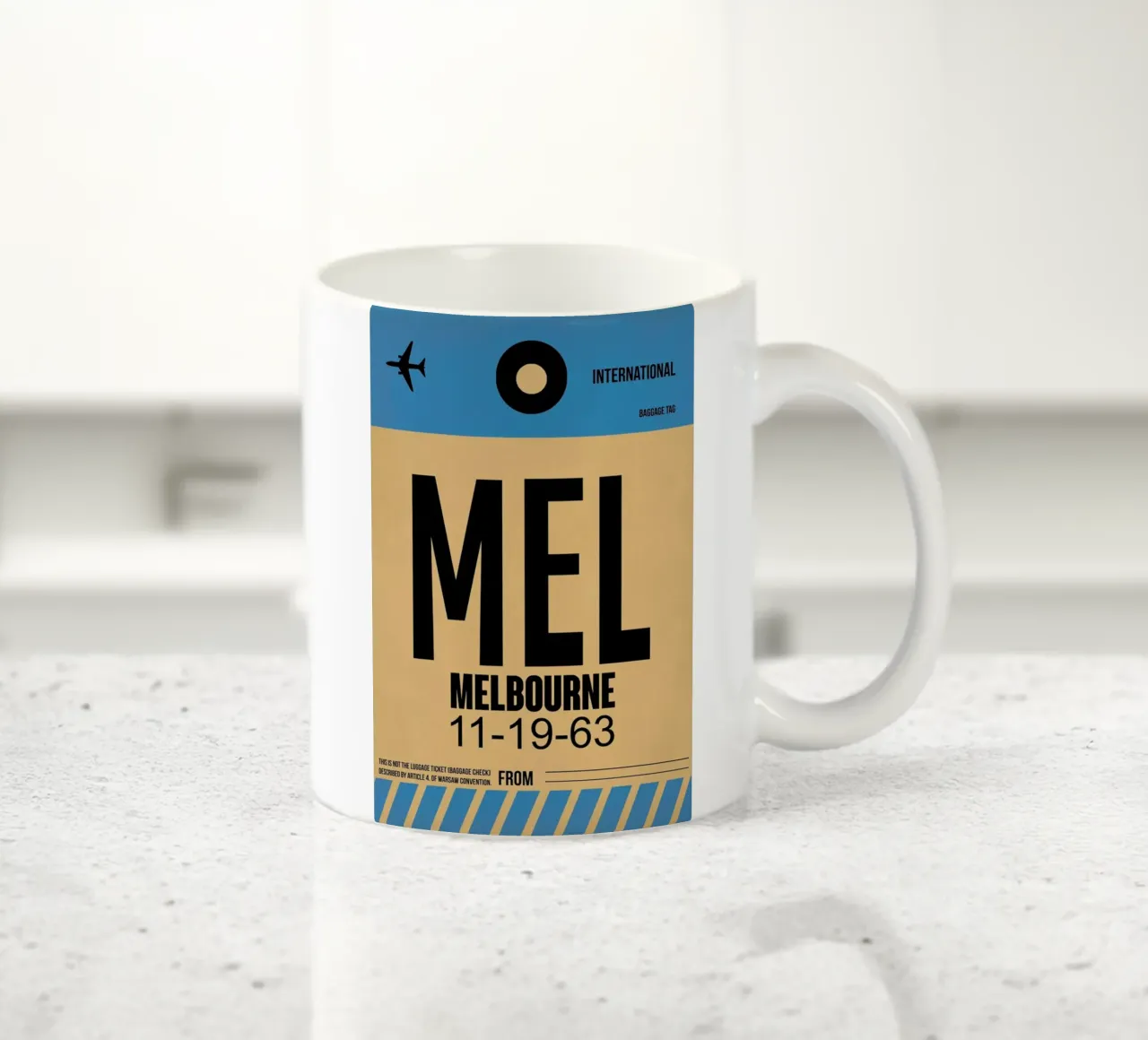 MEL-Melbourne tazza in ceramica da Naxart