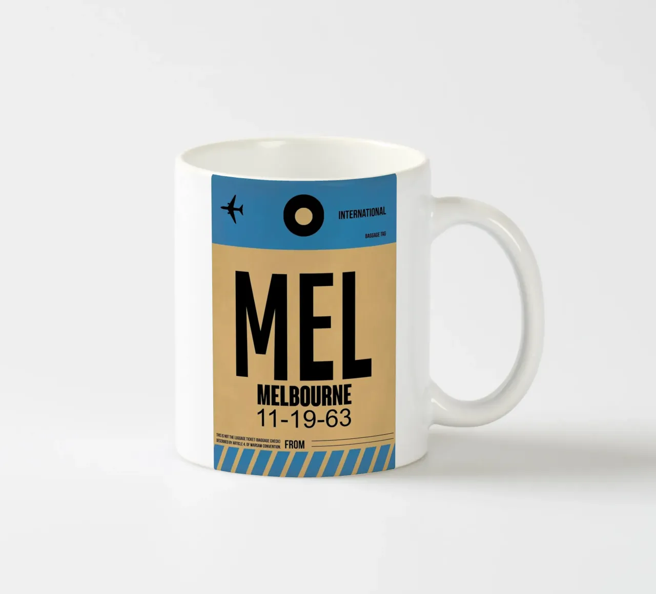 MEL-Melbourne tazza in ceramica da Naxart