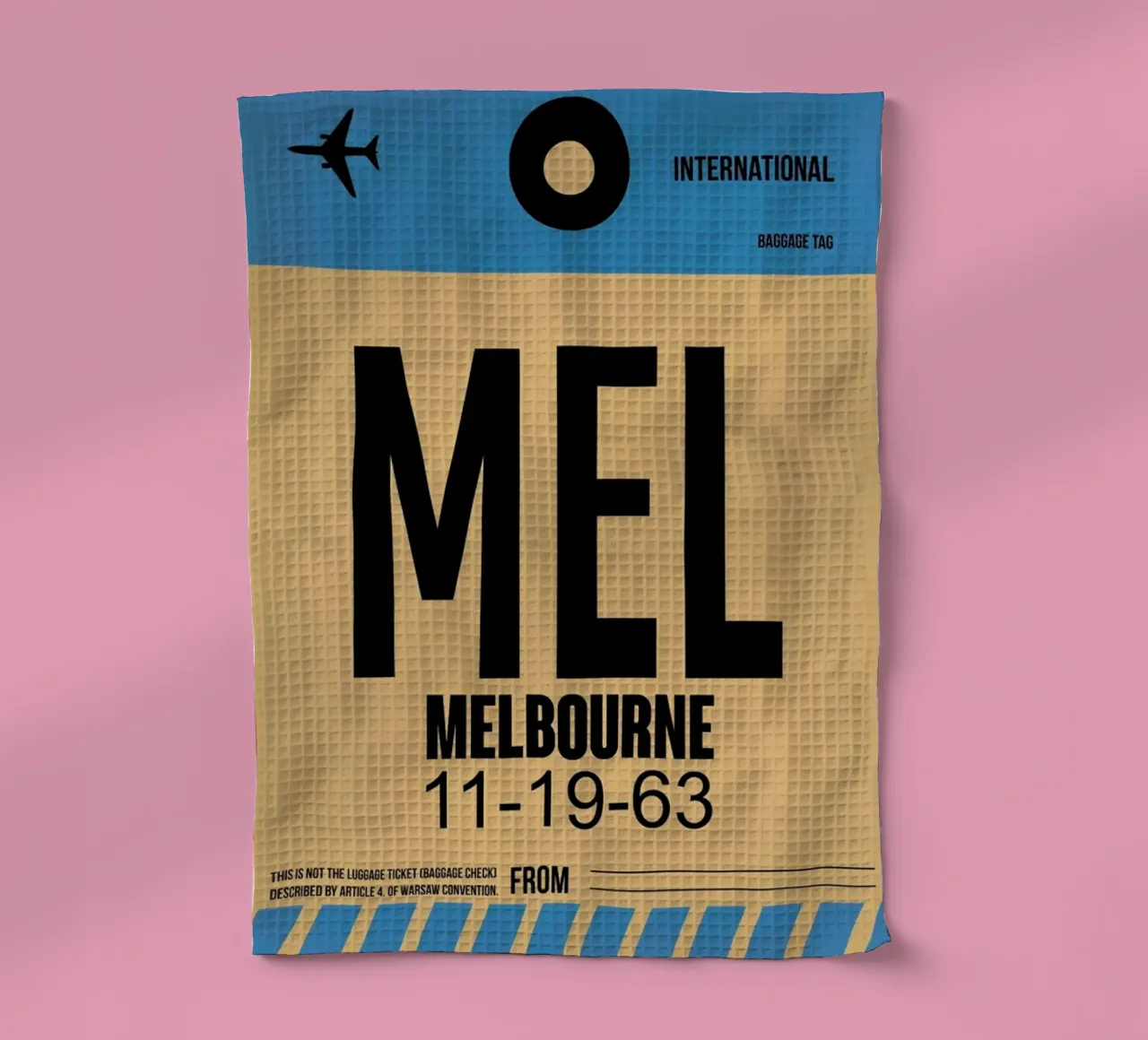 MEL-Melbourne canovaccio da cucina da Naxart