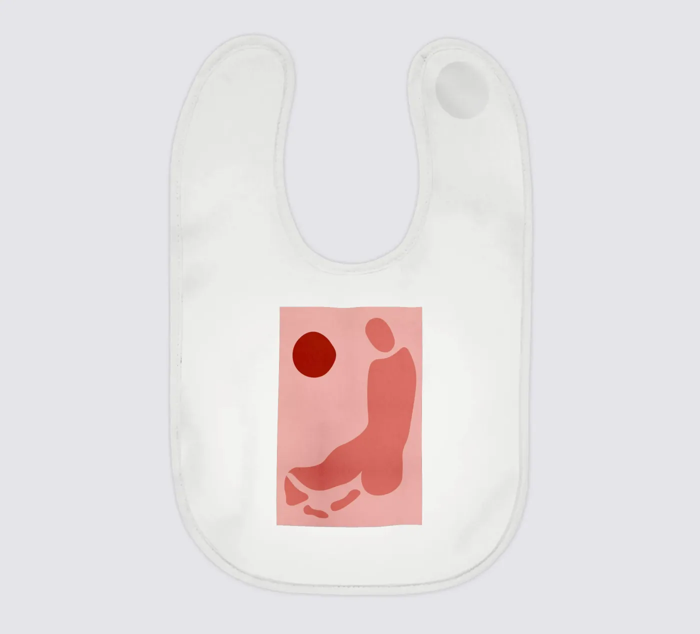 Form baby slabbetje van Pure