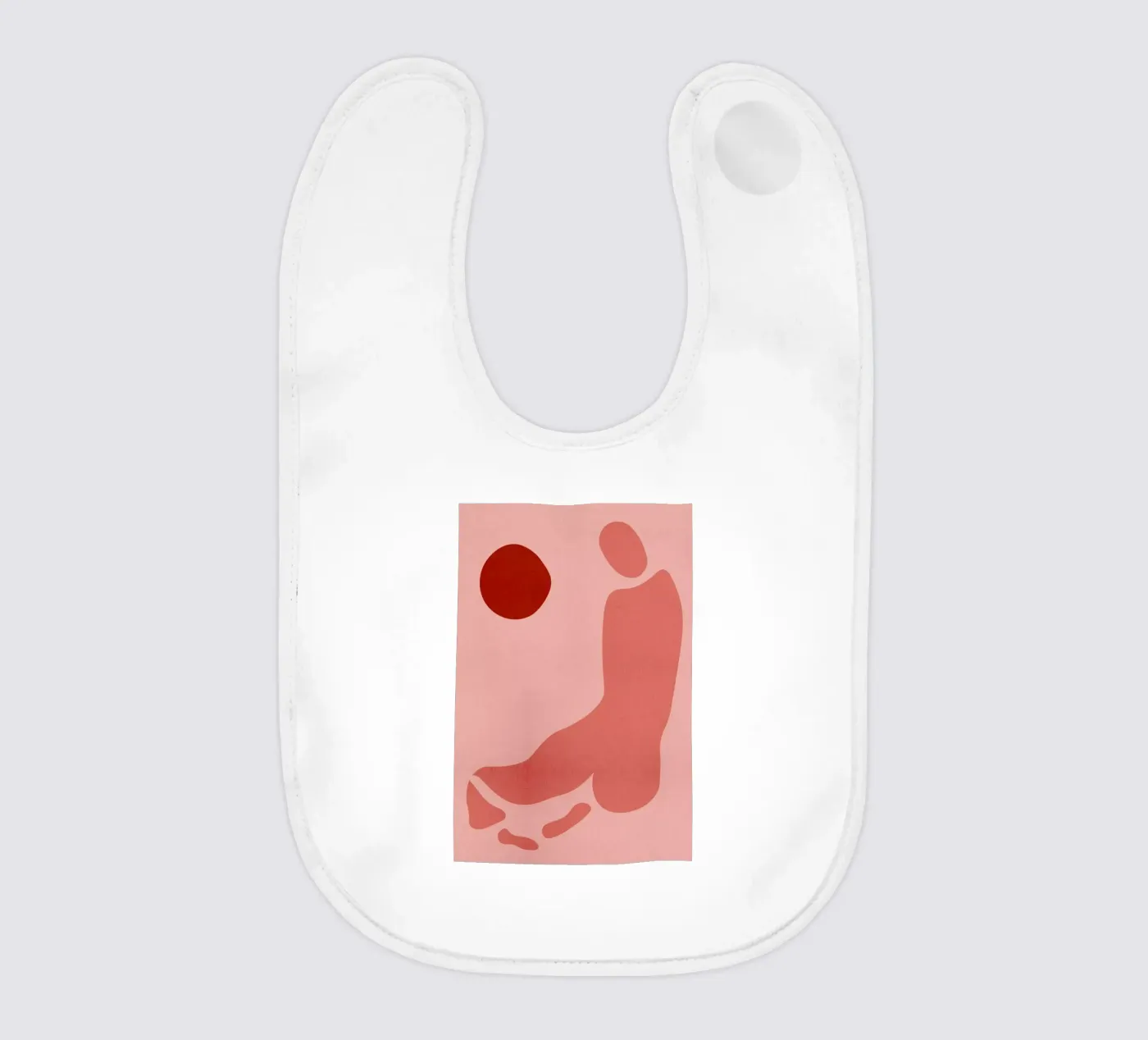 Form baby slabbetje van Pure