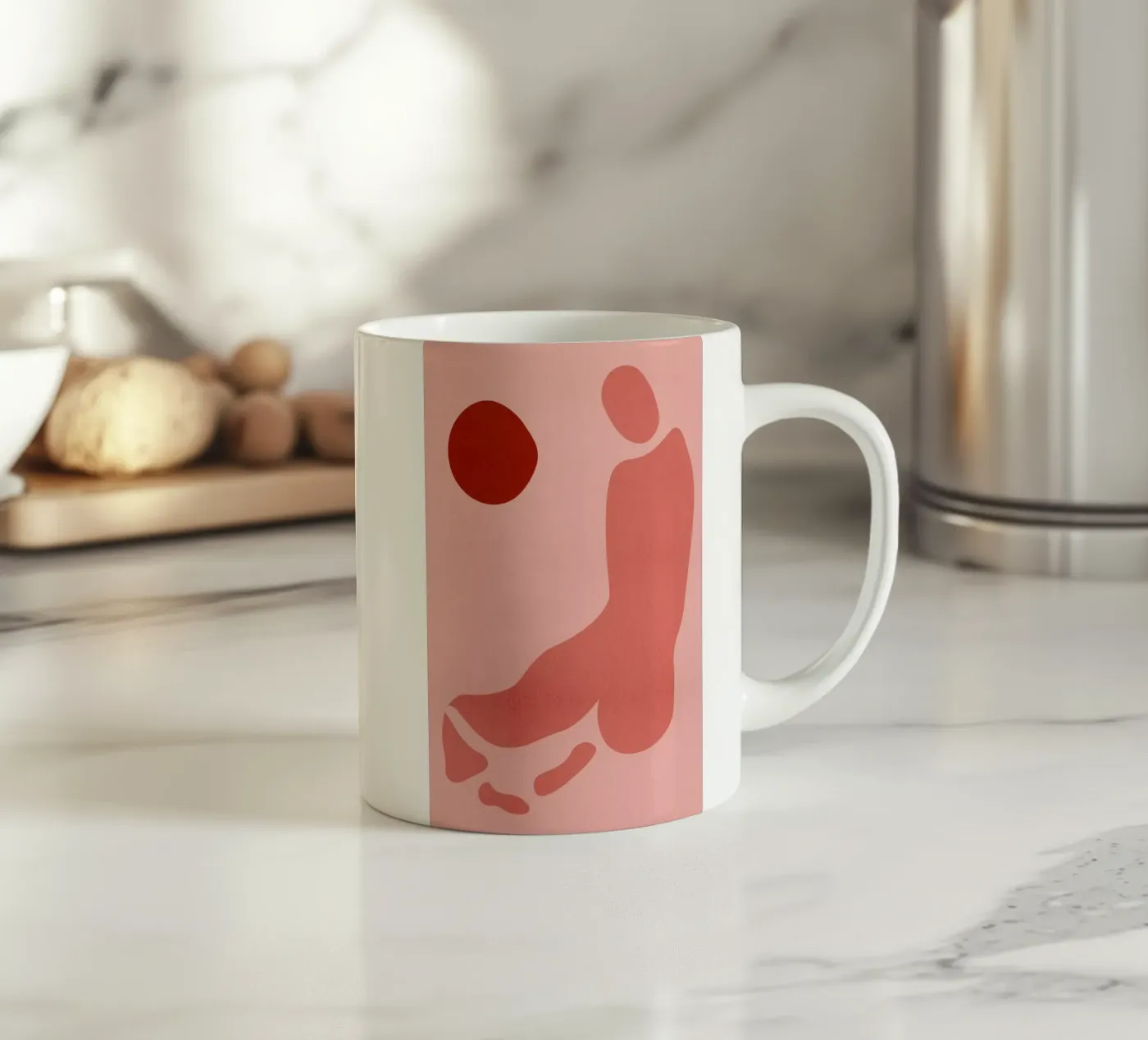Form ceramic mug by Pure